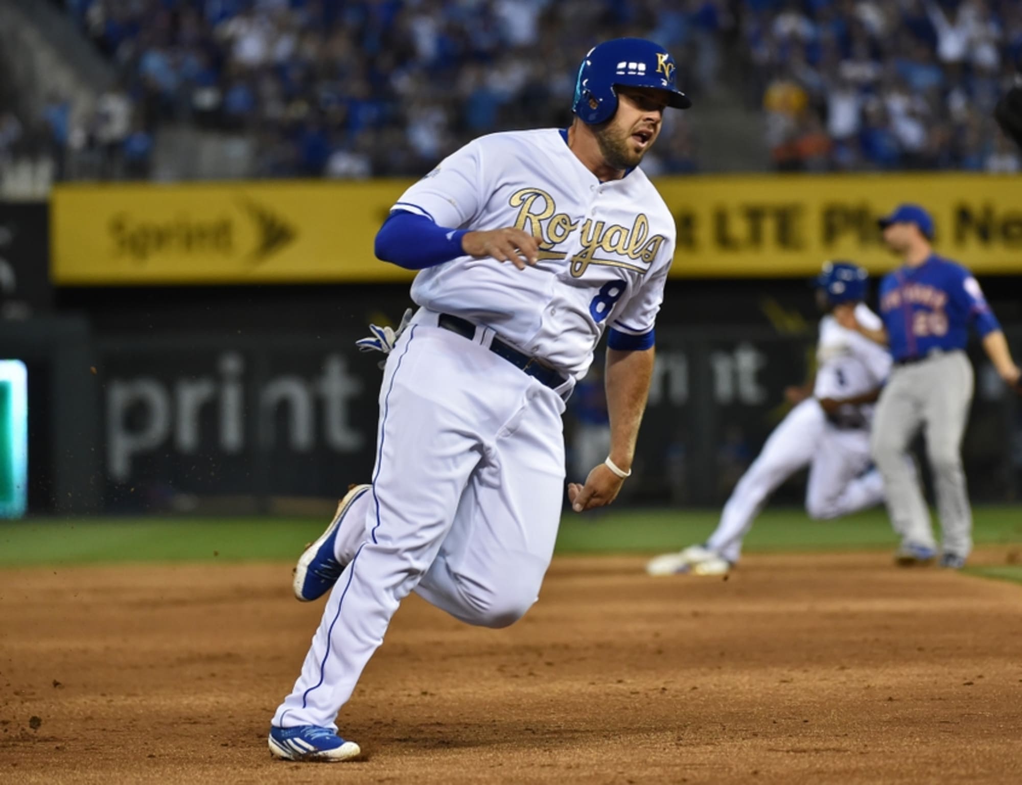 Mike Moustakas's contracts get worse, but he keeps getting better