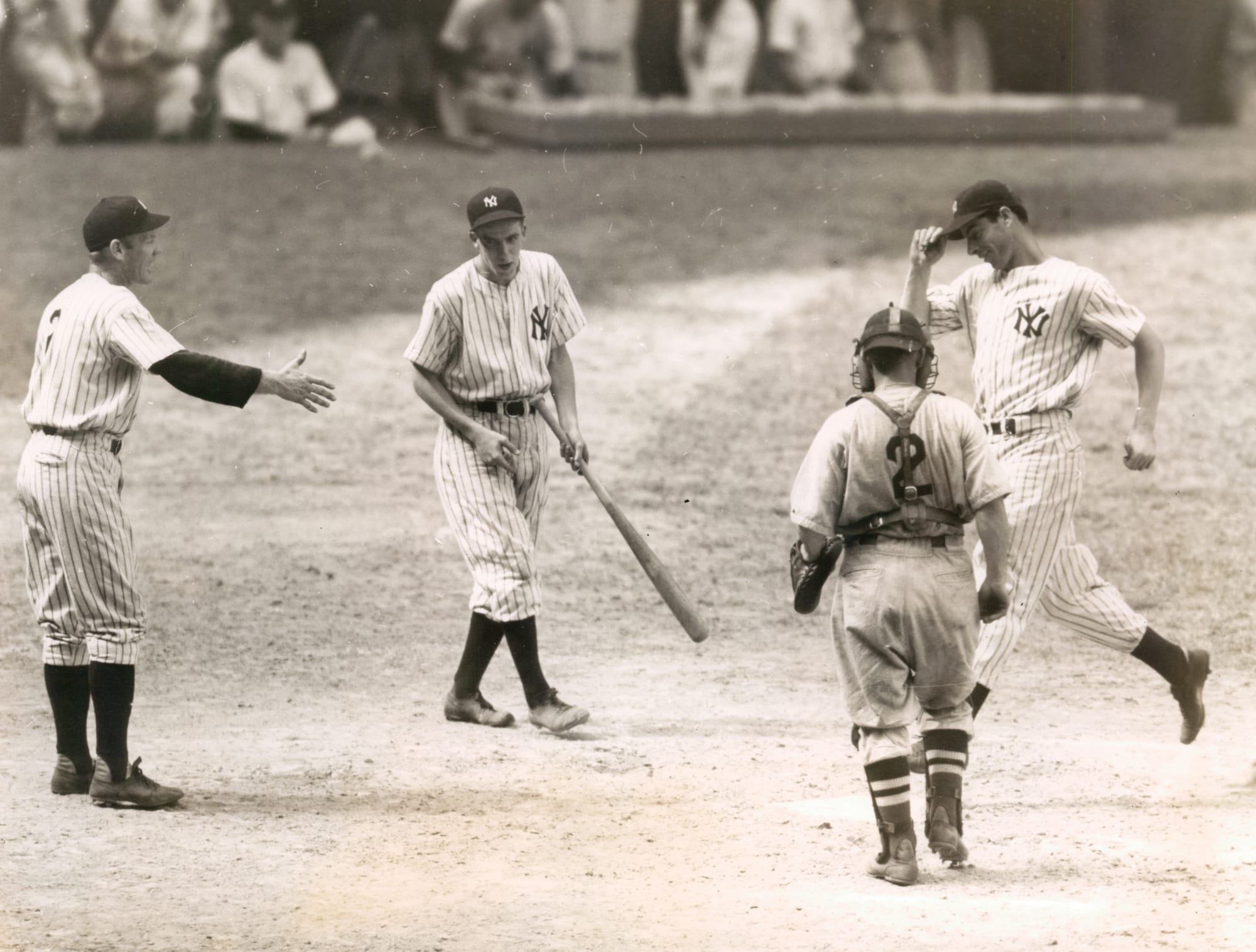Milwaukee Braves Eddie Mathews, 1957 World Series Pictures, Getty Images