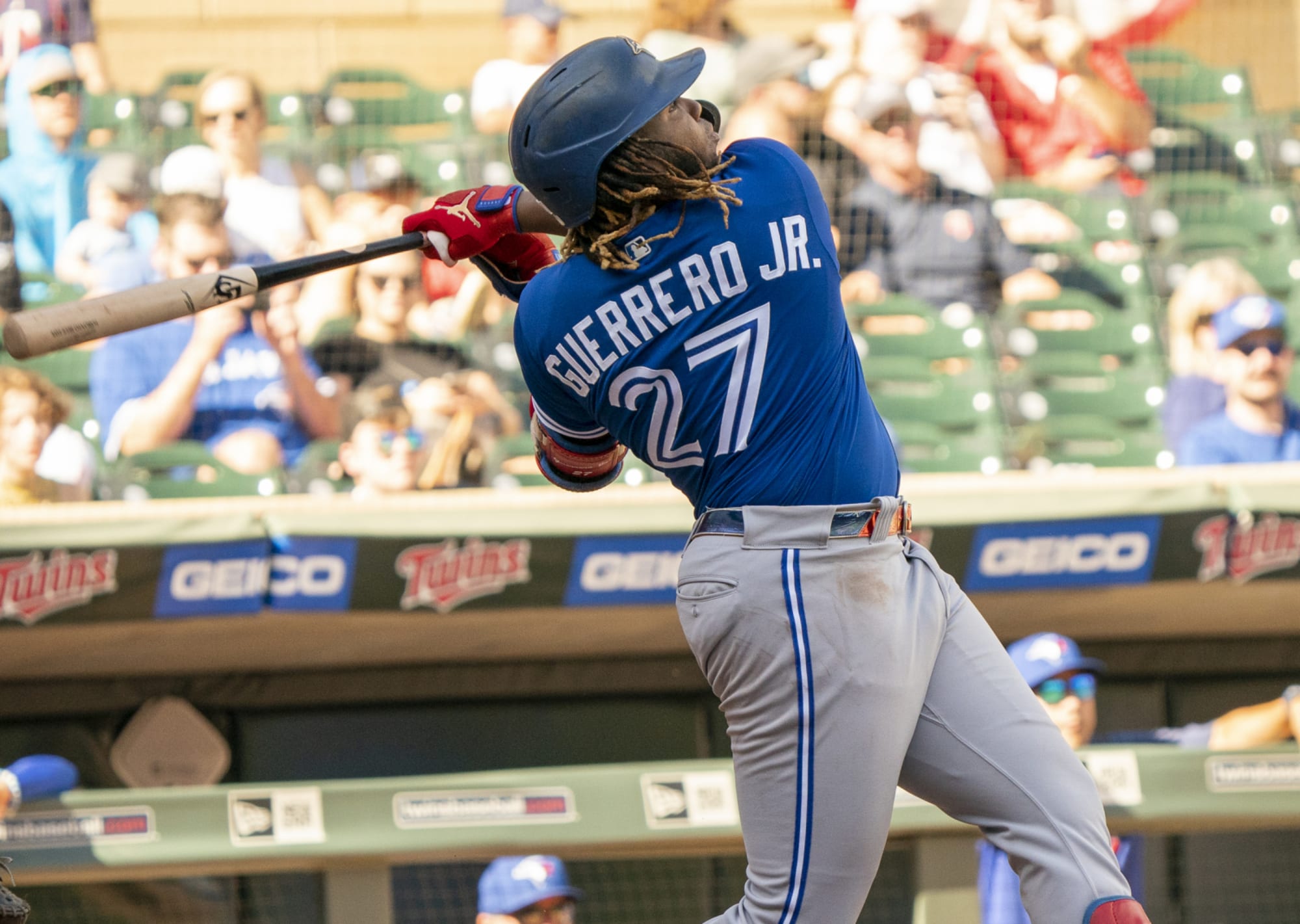 ESPN Stats  Info on Twitter Vladimir Guerrero Jr has 5 home runs in 8  games this season Hes the 3rd different player in Blue Jays history to  hit 5 HR in
