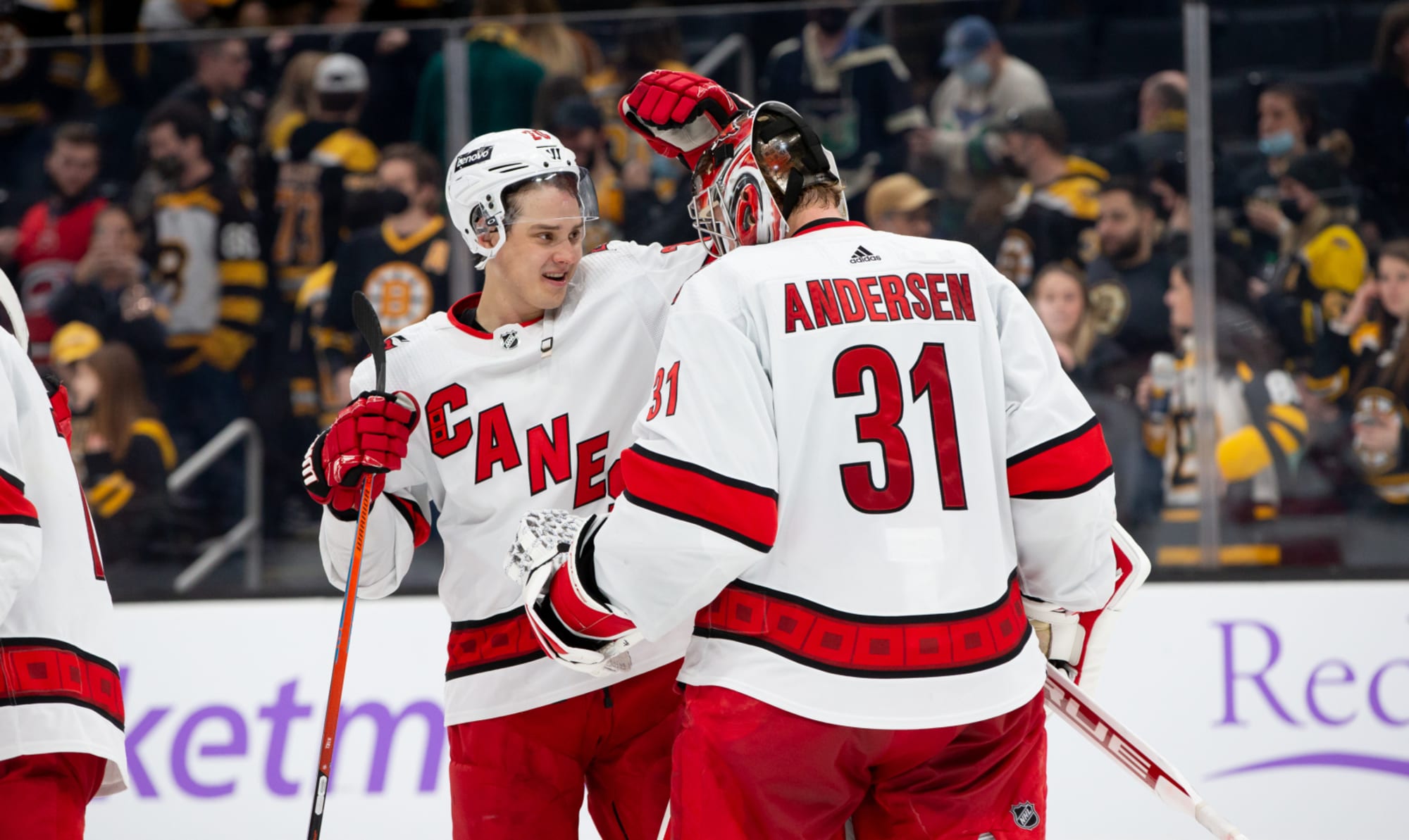Carolina Hurricanes on X: RT @WaltRuff: Frederik Andersen will start this  evening for the #Canes against Boston. He was very strong when the Bruins  came to PNC Aren… / X