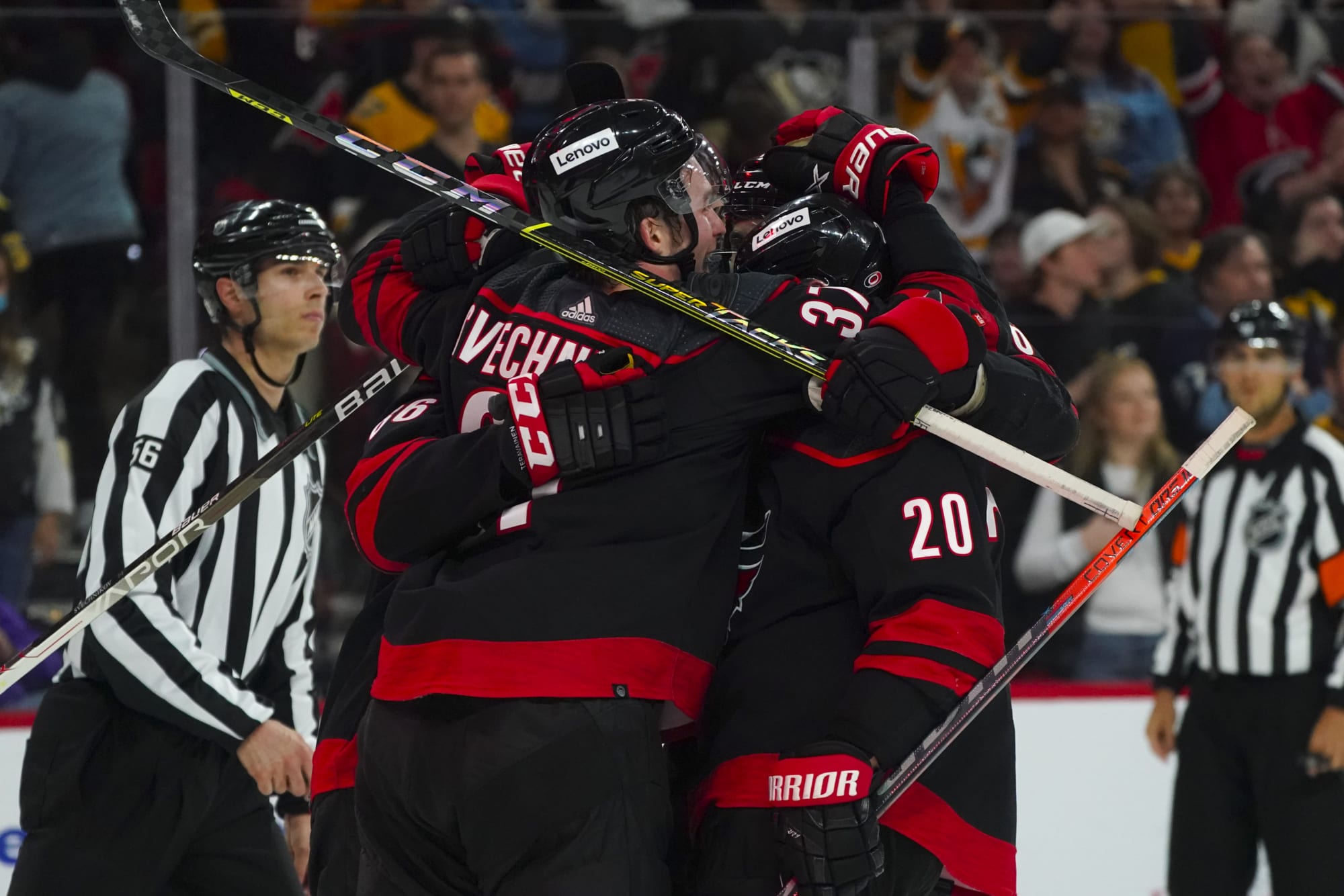 Hurricanes Pull Off Overtime Win Against the Penguins