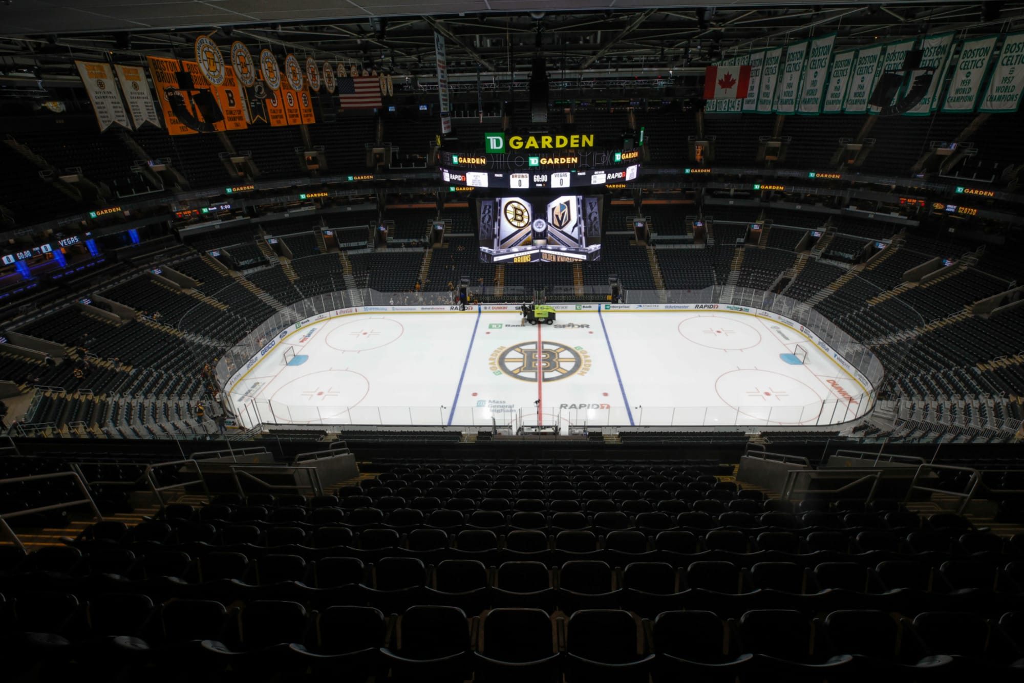 TD Garden ready to welcome back fans for Bruins game