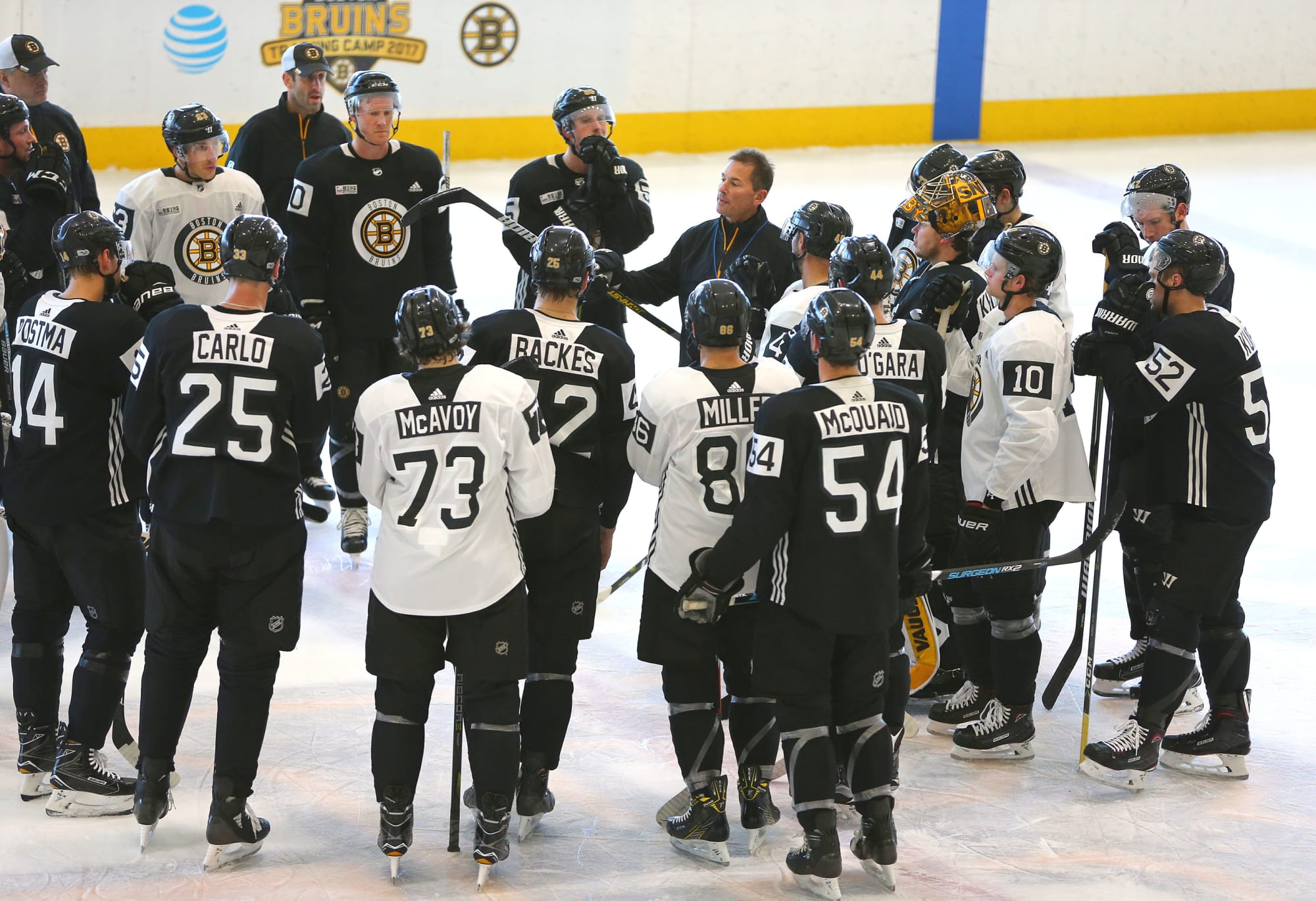 Boston Bruins practice report: Full 