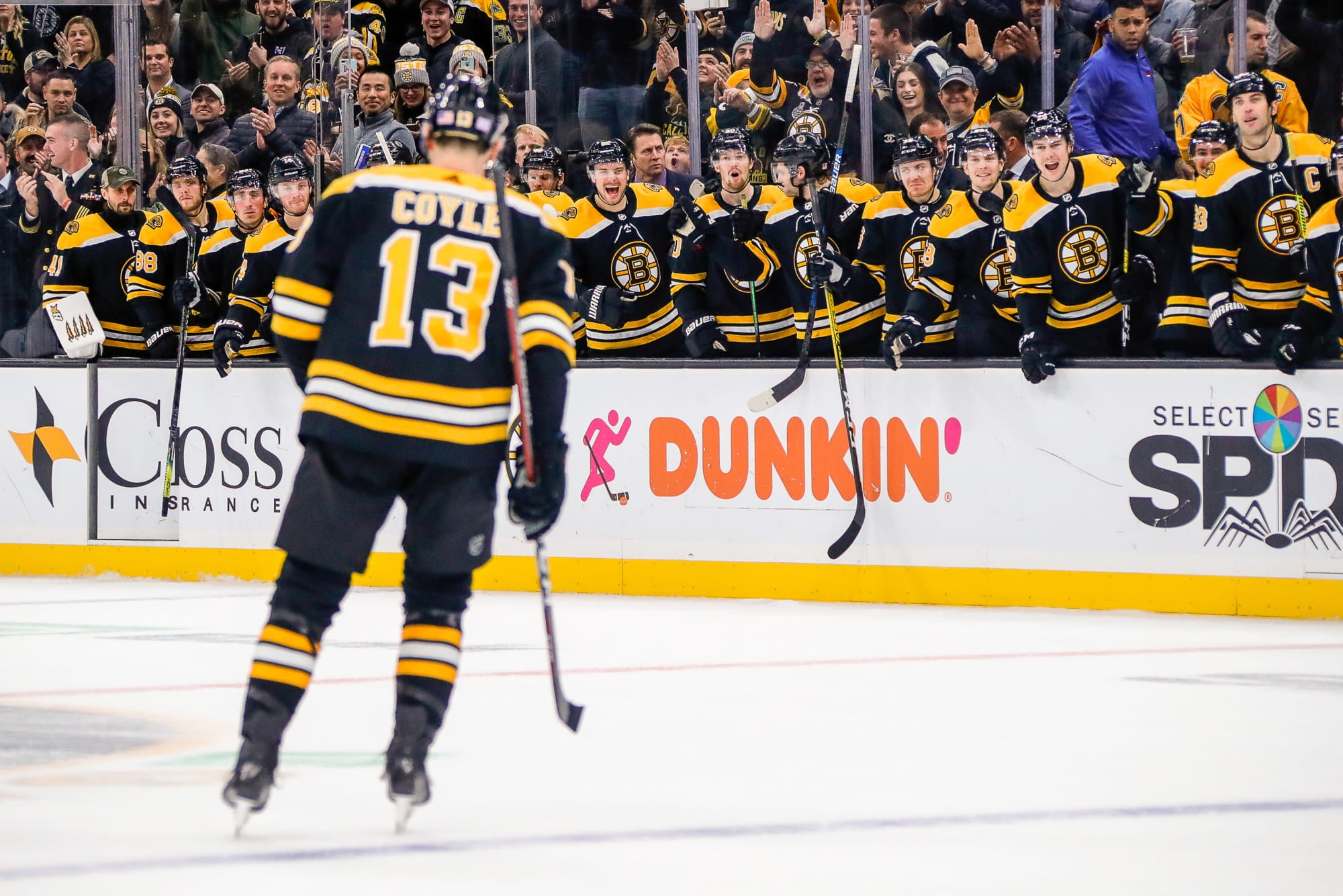 Charlie Coyle's defensive game has turned him into Bruins' unsung hero
