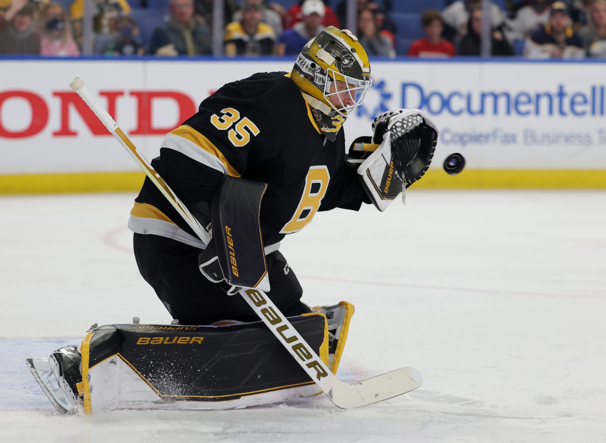 Linus Ullmark Has Relatable Concern For Bruins Playoff Opener