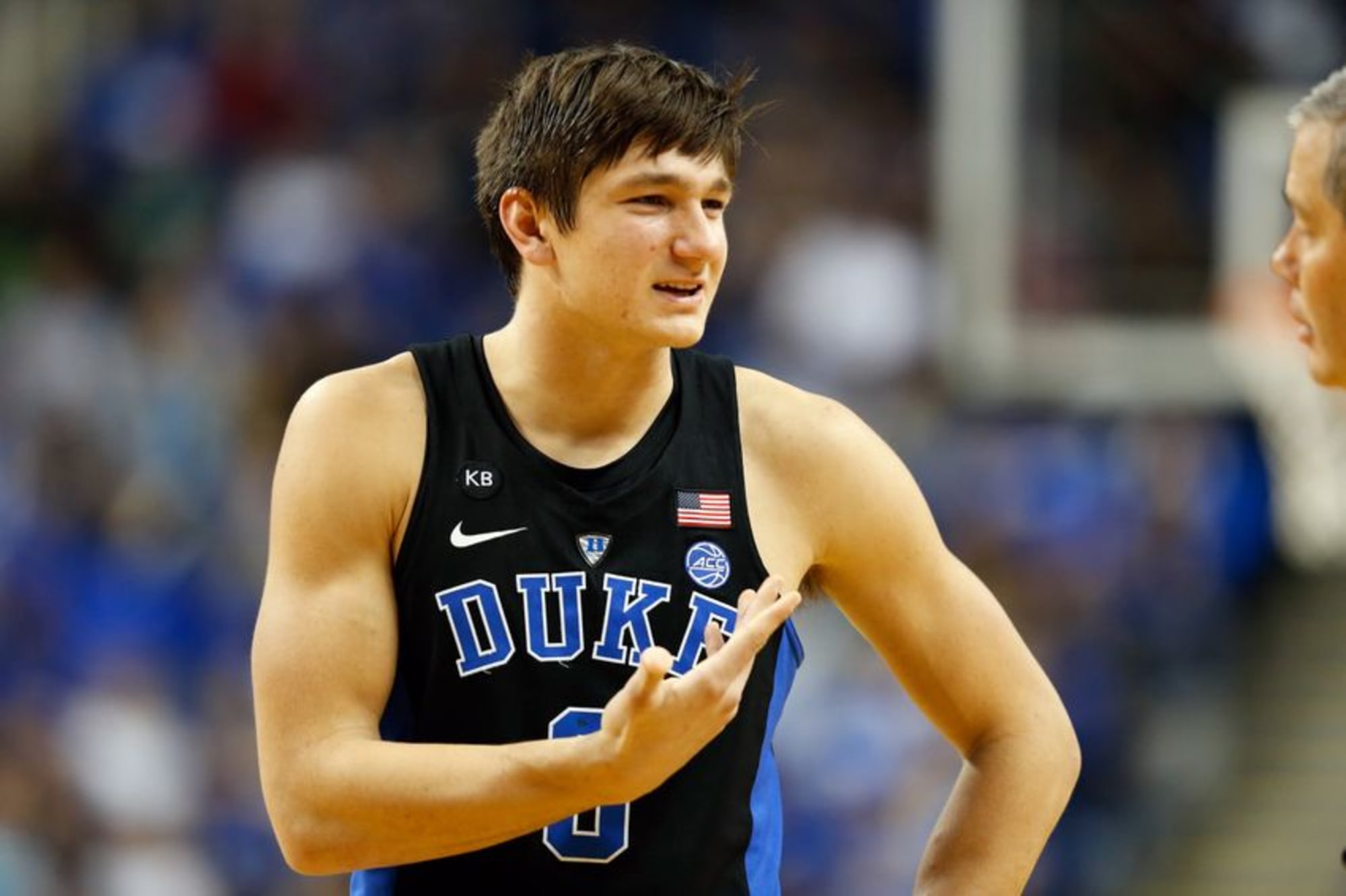 Duke basketball: Grayson Allen asked about tripping incidents, again