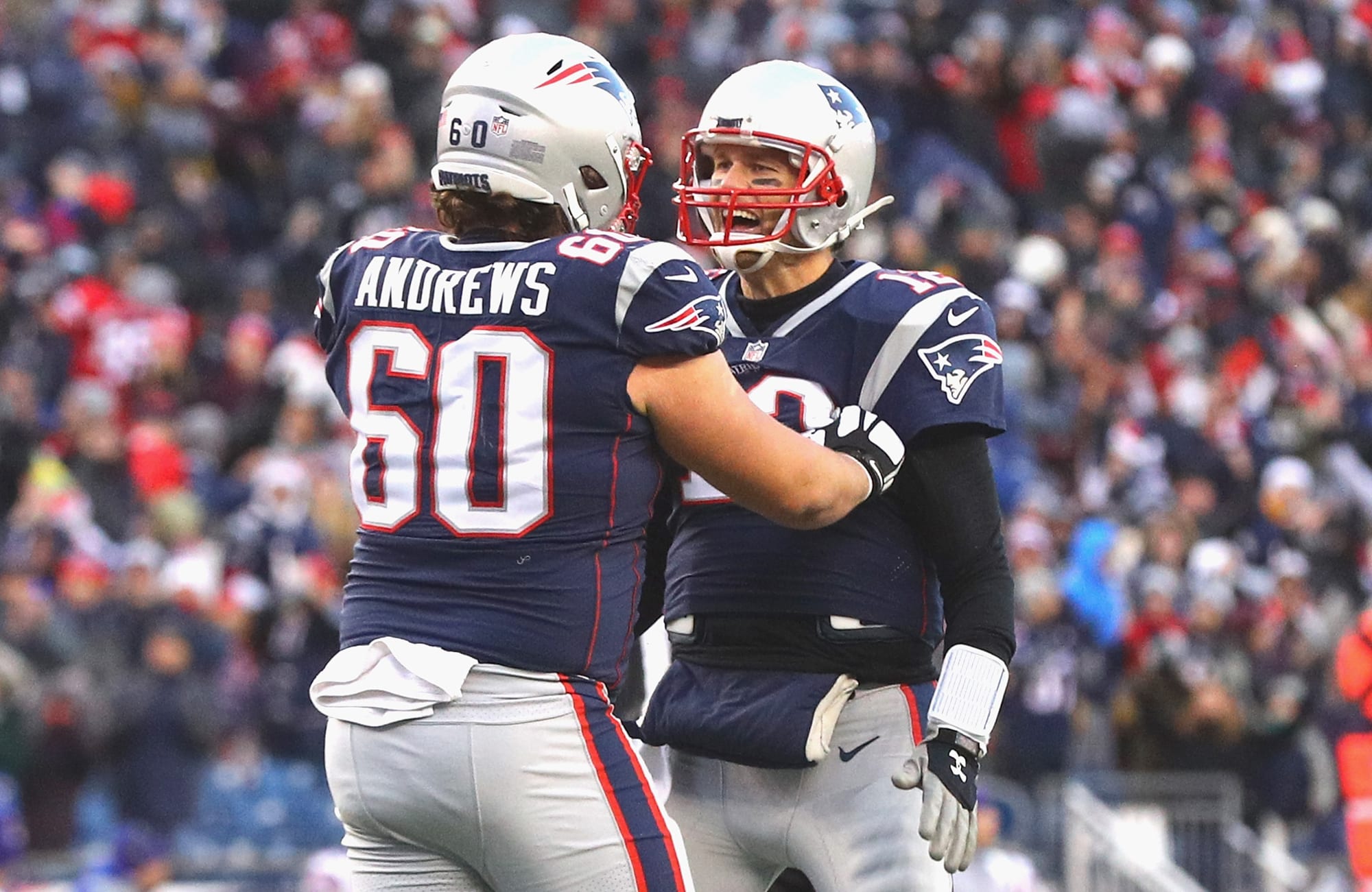 New England Patriots: David Andrews details instant bond with Tom