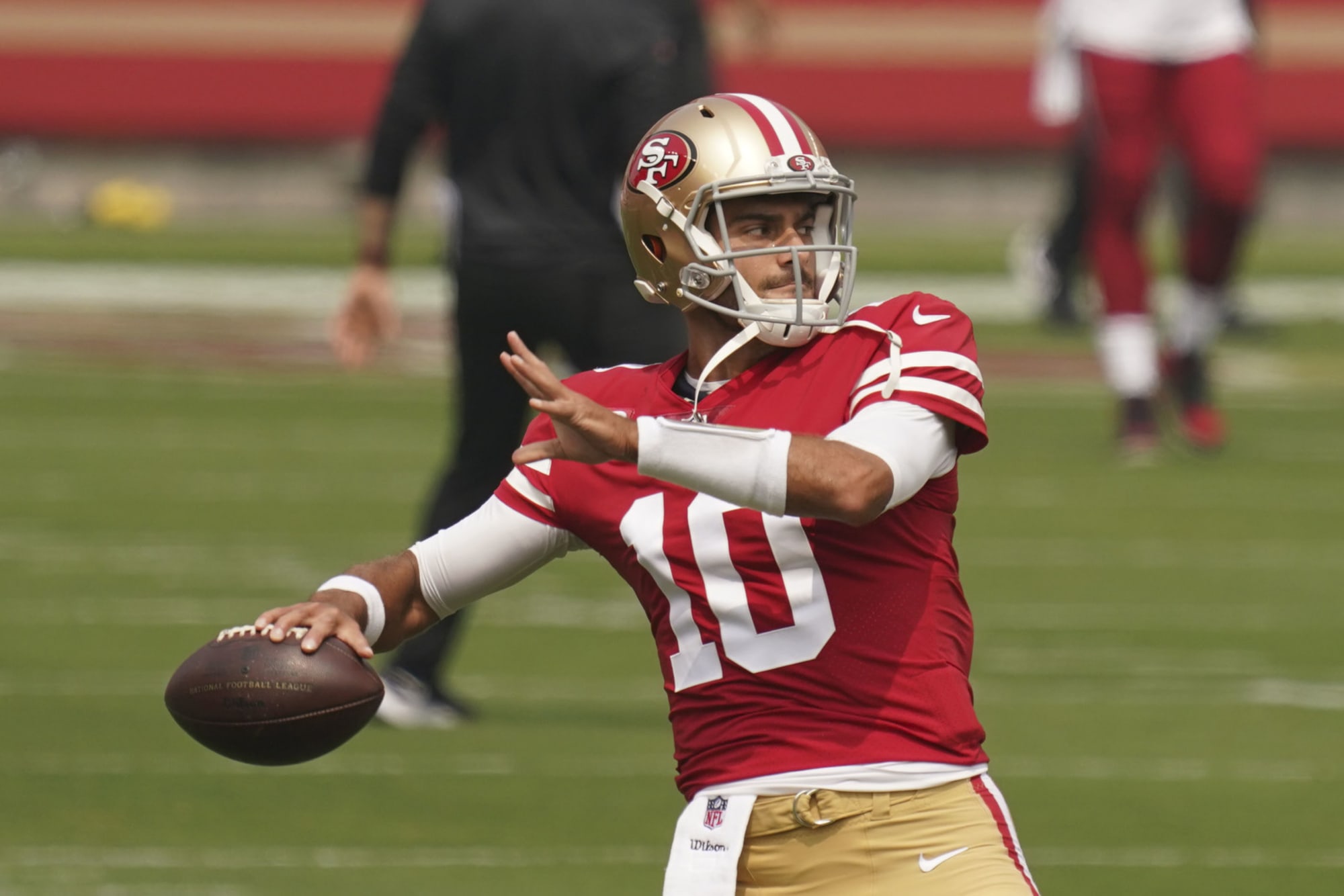 Check out the latest pictures, photos and images of jimmy garoppolo. 