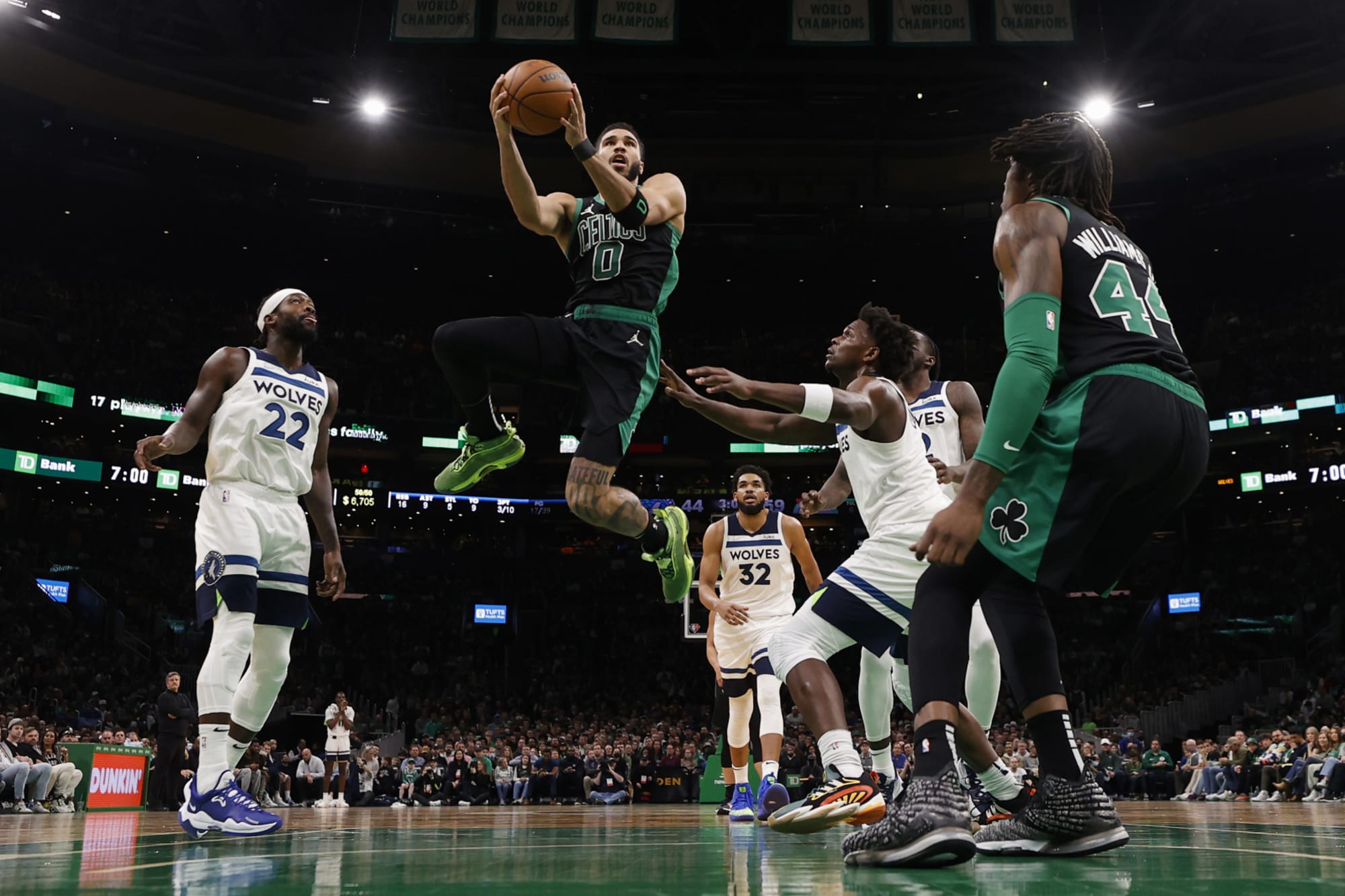 Boston Celtics star drop 8-word message to Timberwolves man after impressive FIBA performance