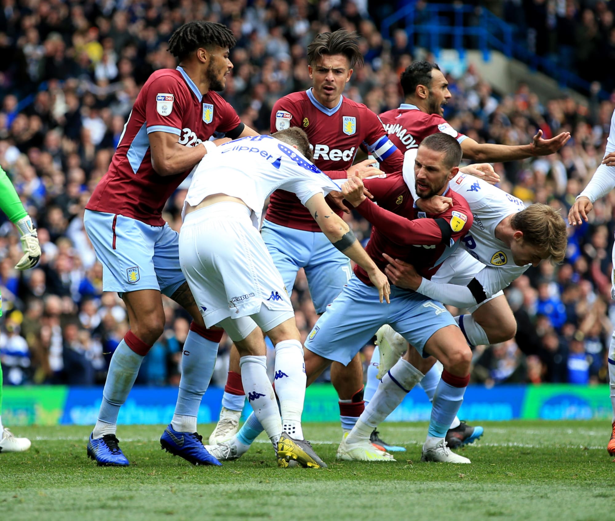 Aston Villa vs Leeds United Results of FA Review of Sundays Incident