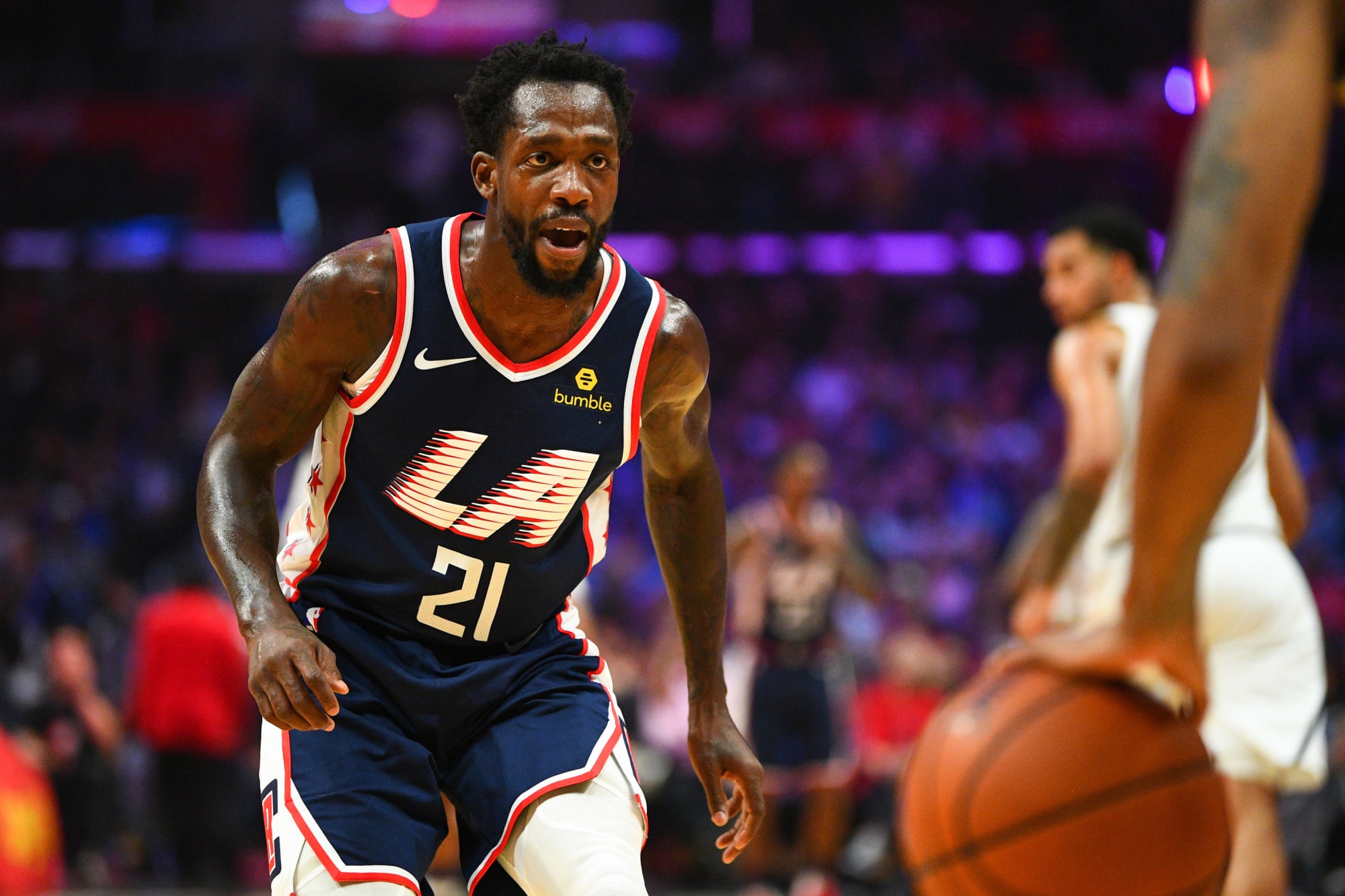 LA Clippers: Patrick Beverly courtside Zubac jersey shows Clips love