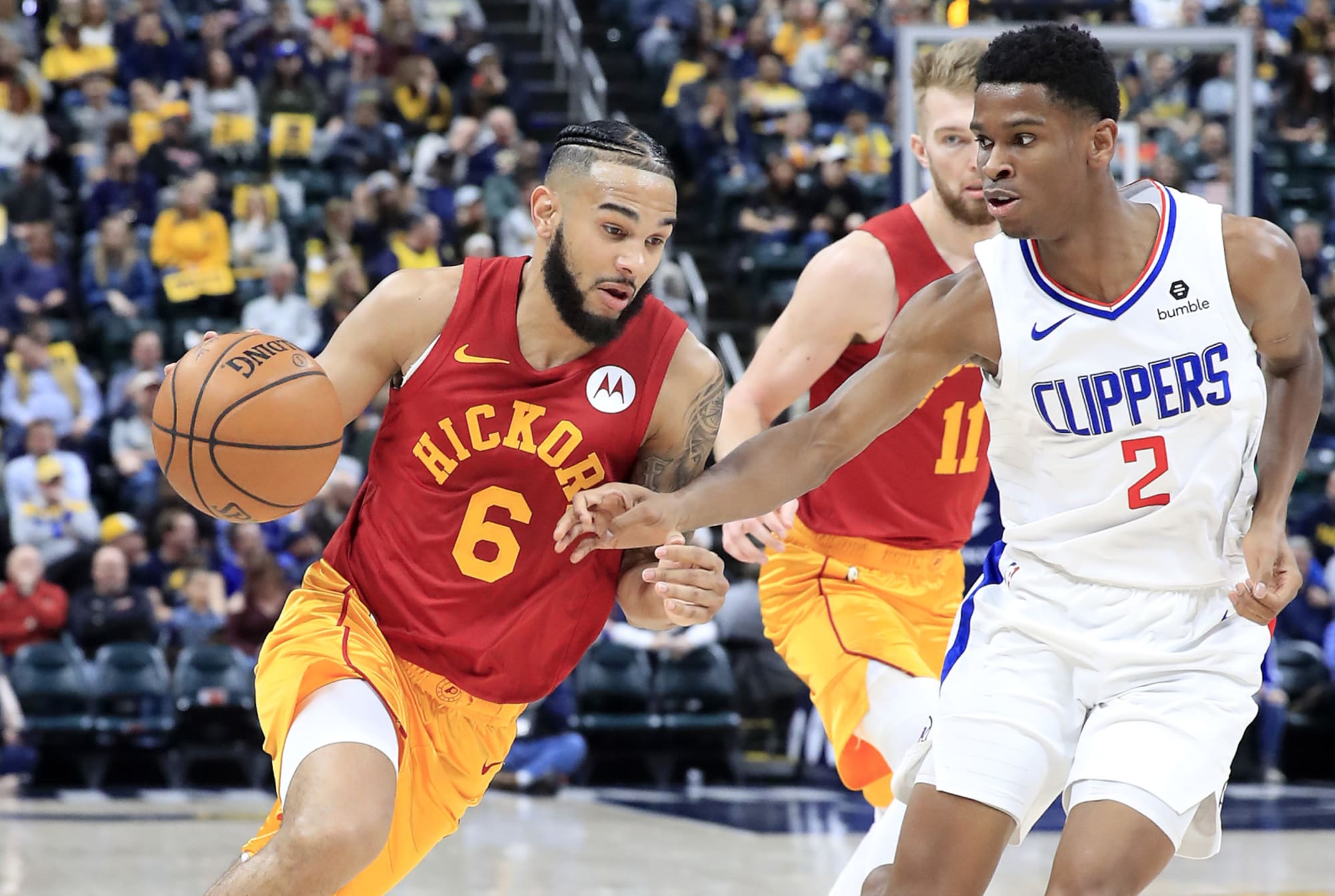 Pacers Players in Their Hickory Uniforms Photo Gallery