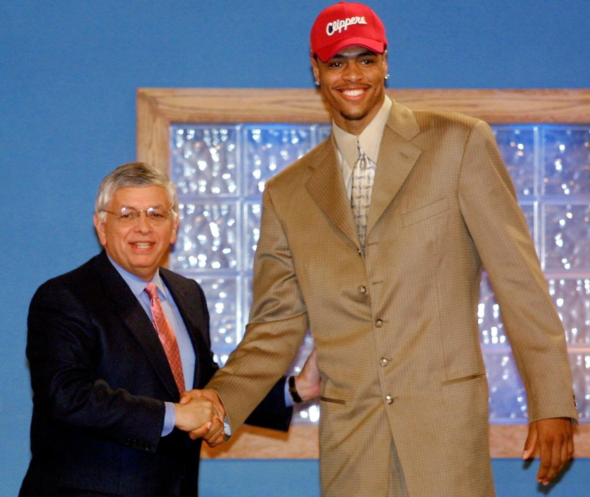 Darius Miles & Quentin Richardson LA Clippers Fanatics Authentic Unsigned  Hardwood Classics 2000 NBA Draft First Round Picks Photograph