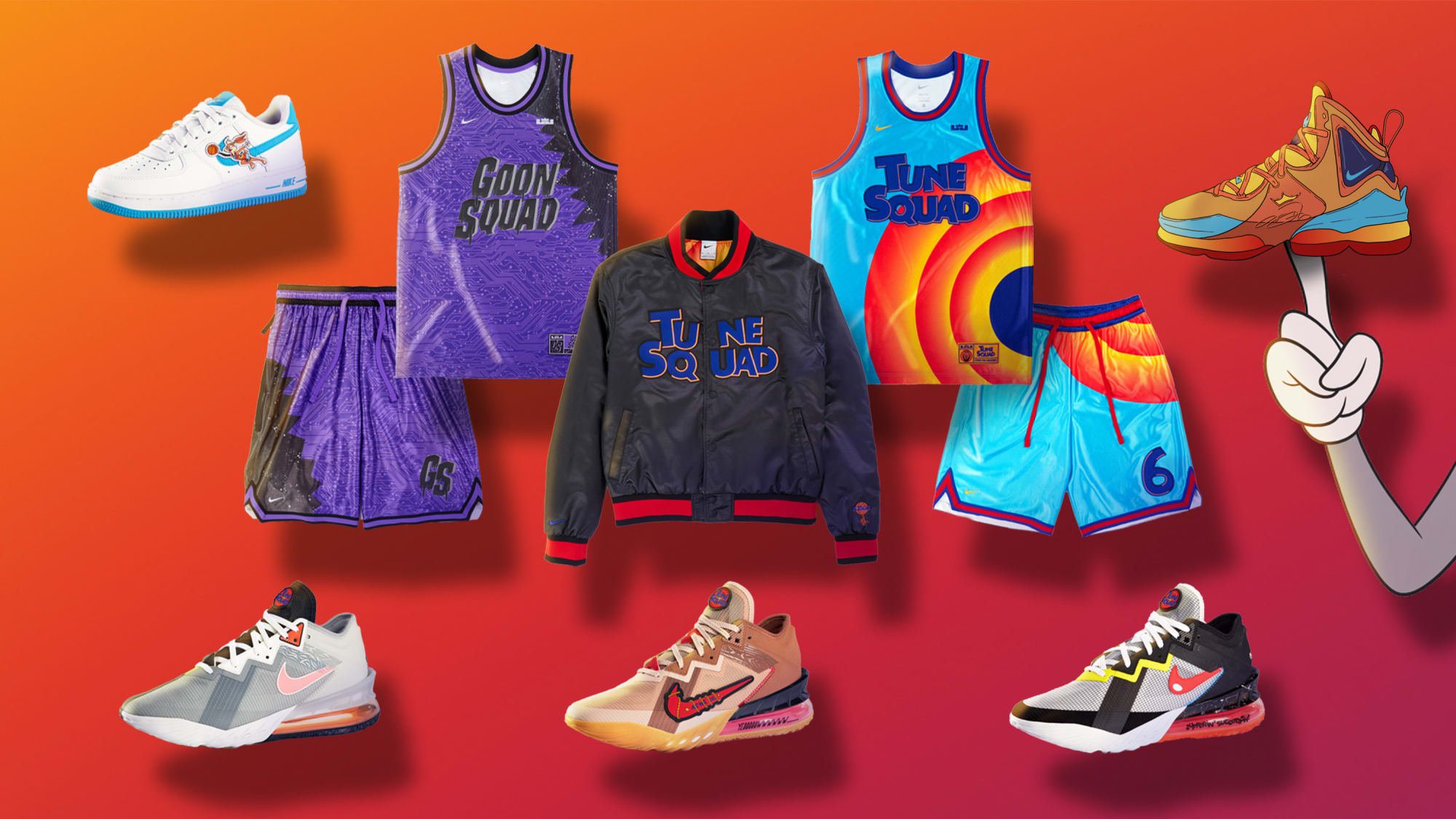 Play with LeBron James in Nike and Converse's new Space Jam collection