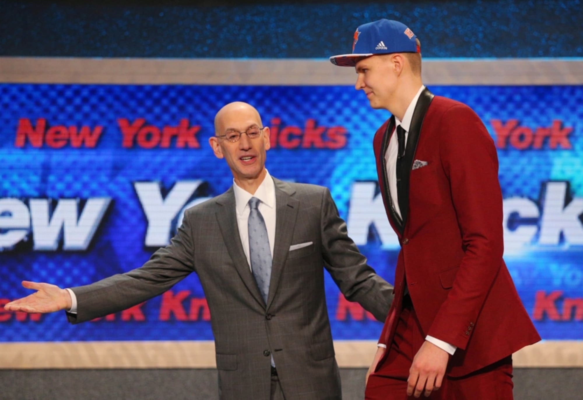 Knox shares advice Porzingis gave him after he was booed at Draft