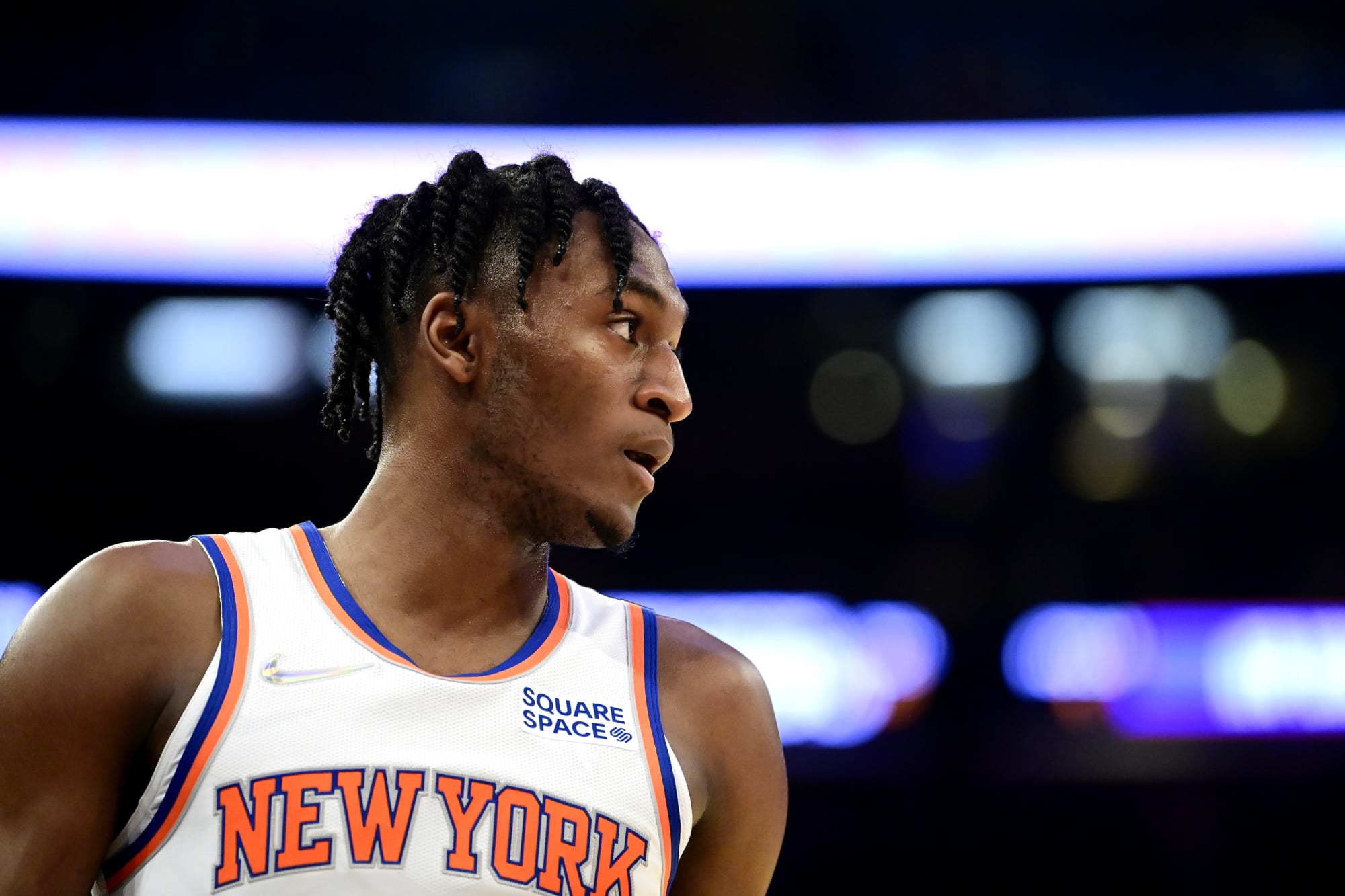Knicks' Immanuel Quickley won't stop talking on defense: 'Boom, I
