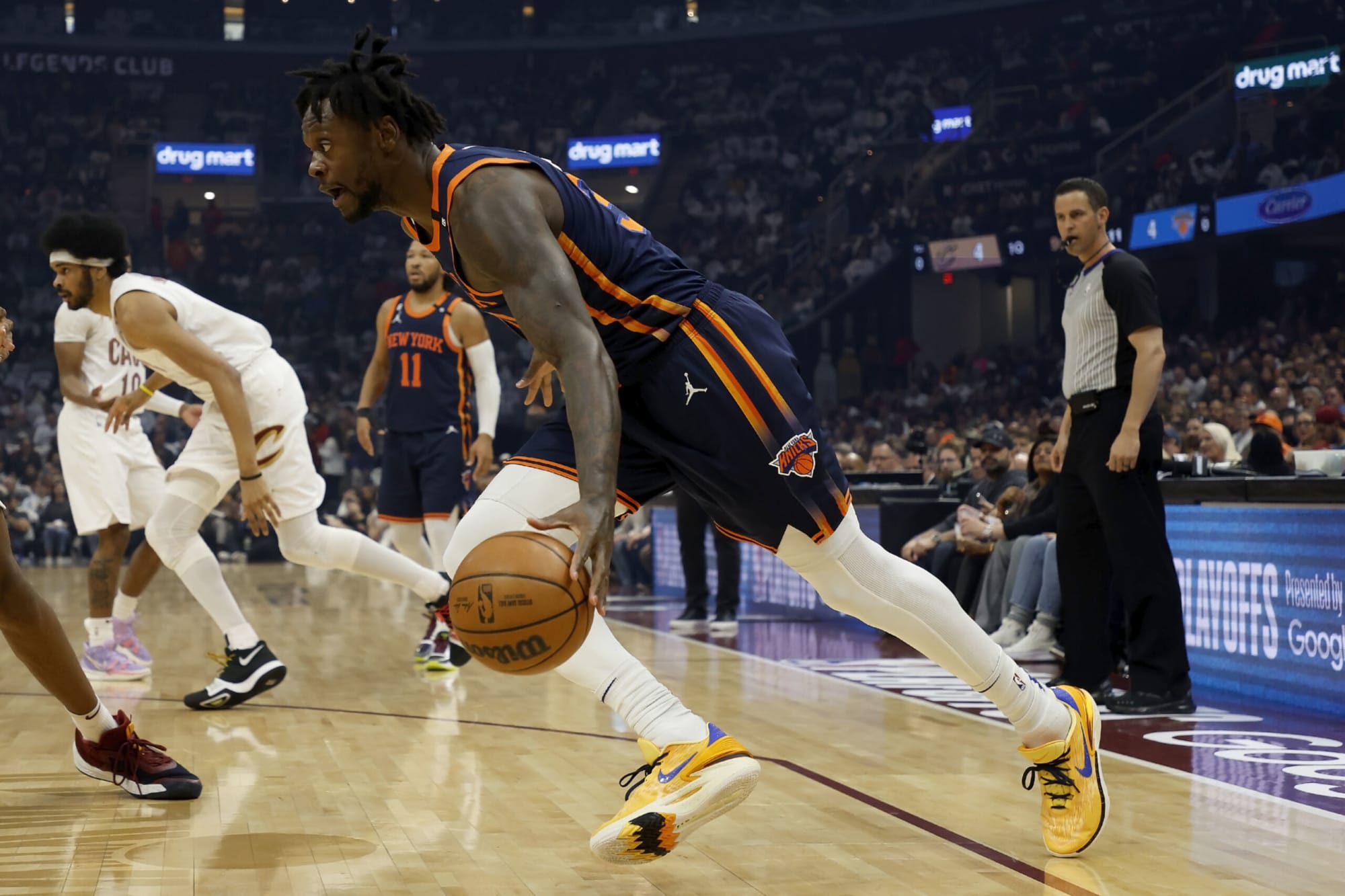 Knicks All-Star Julius Randle has arthroscopic surgery on left ankle - The  San Diego Union-Tribune