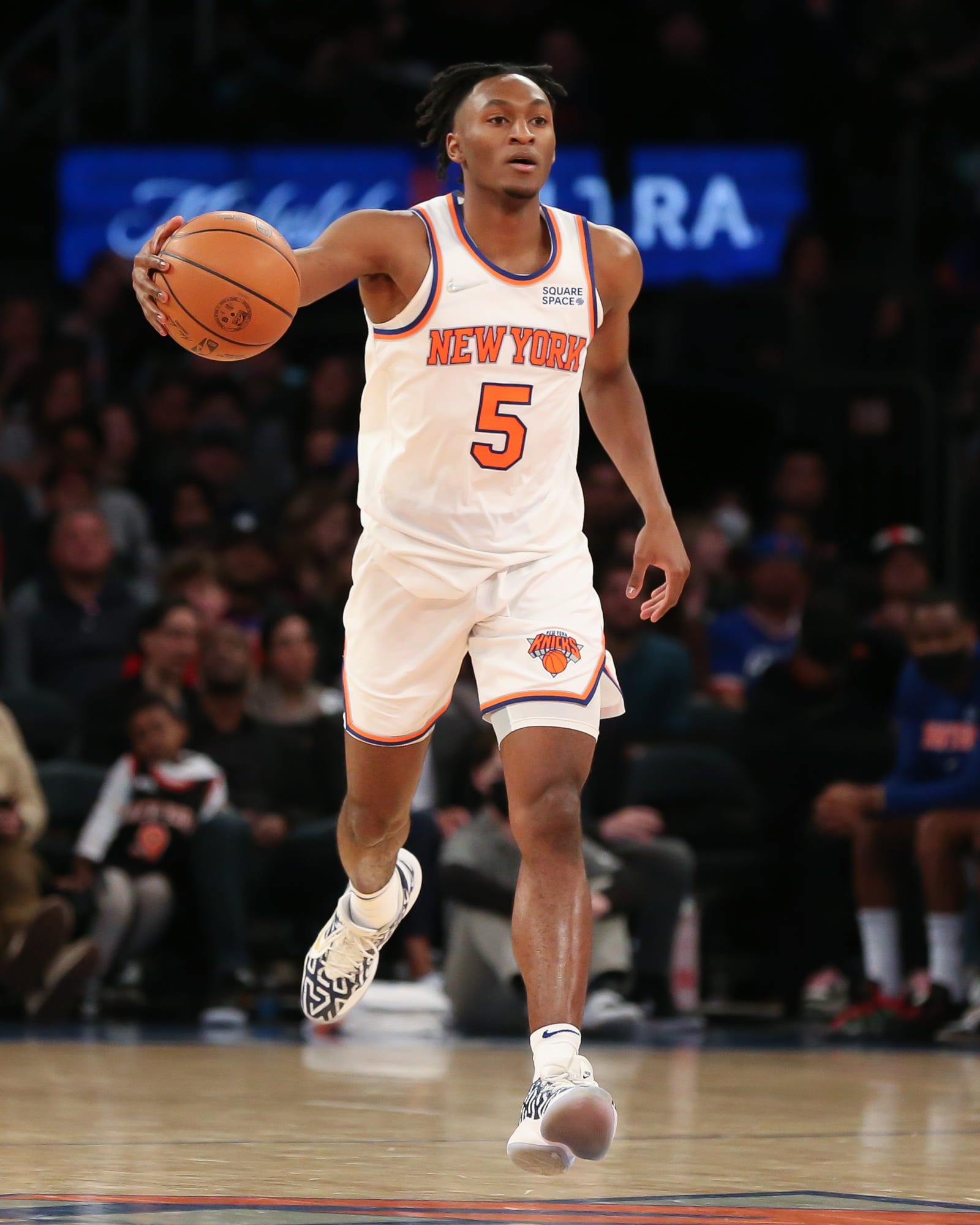 Immanuel Quickley shines in Knicks preseason win over Celtics - Posting and  Toasting