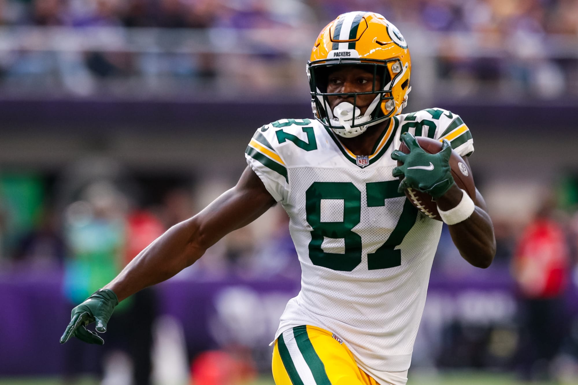 Aaron Rodgers on rookie Romeo Doubs: 'We all feel really good