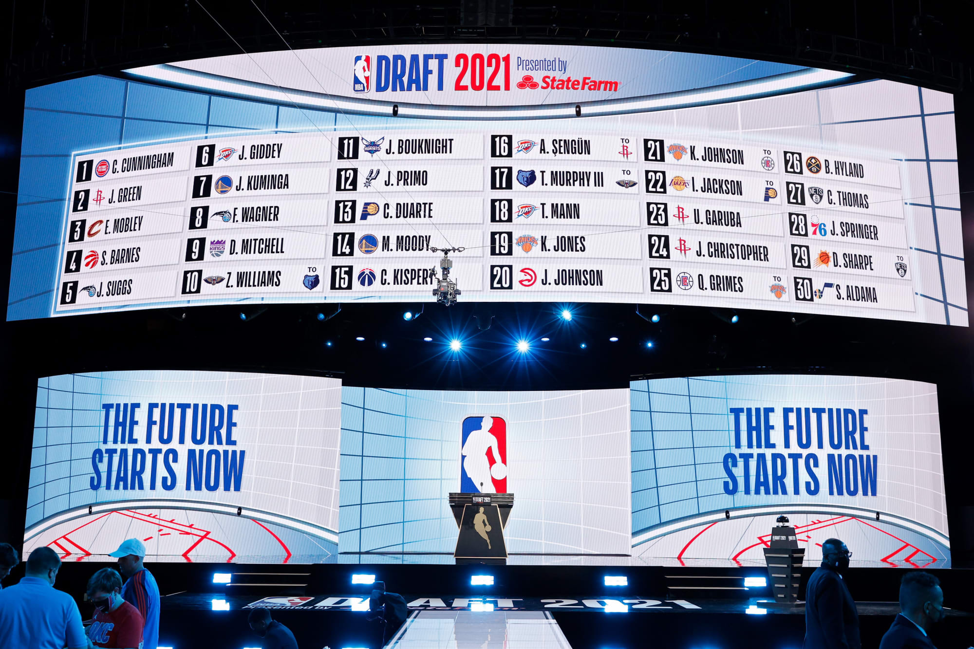 Bulls draft picks: Chicago selects Illinois G Ayo Dosunmu with 38th pick in  2021 NBA Draft - DraftKings Network