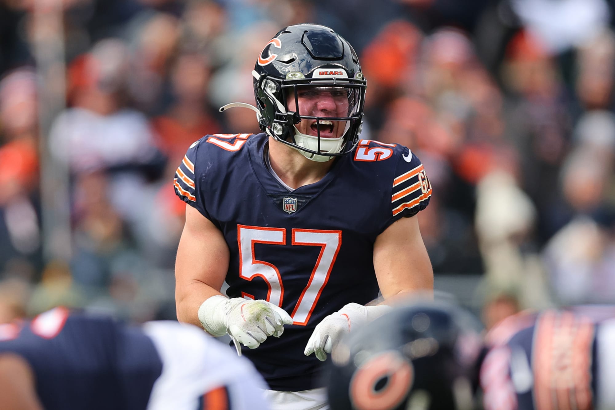 Bears LB Jack Sanborn still limited in practice as workload grows