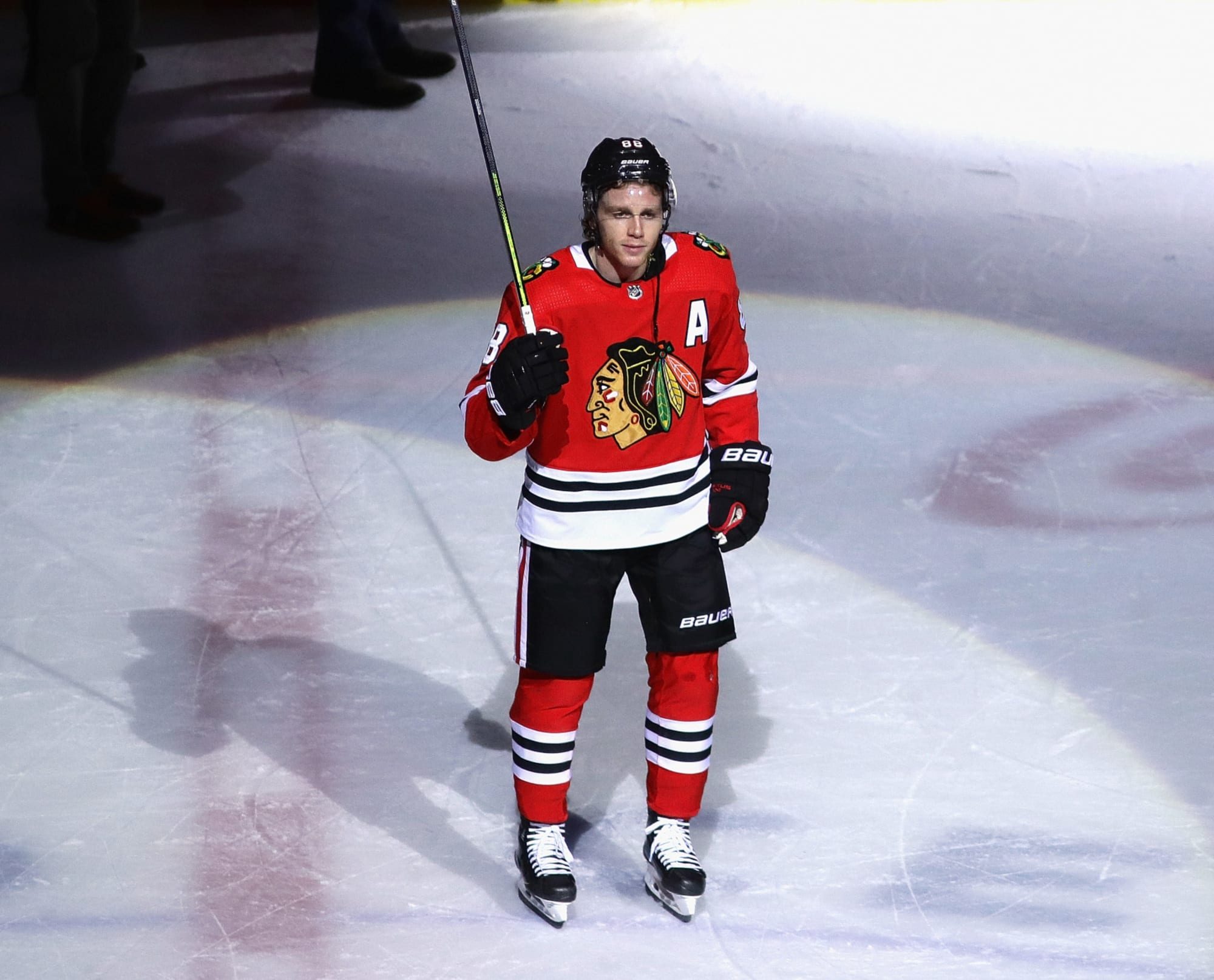 Patrick Kane Chicago Blackhawks 1000 NHL All Time Points To Record