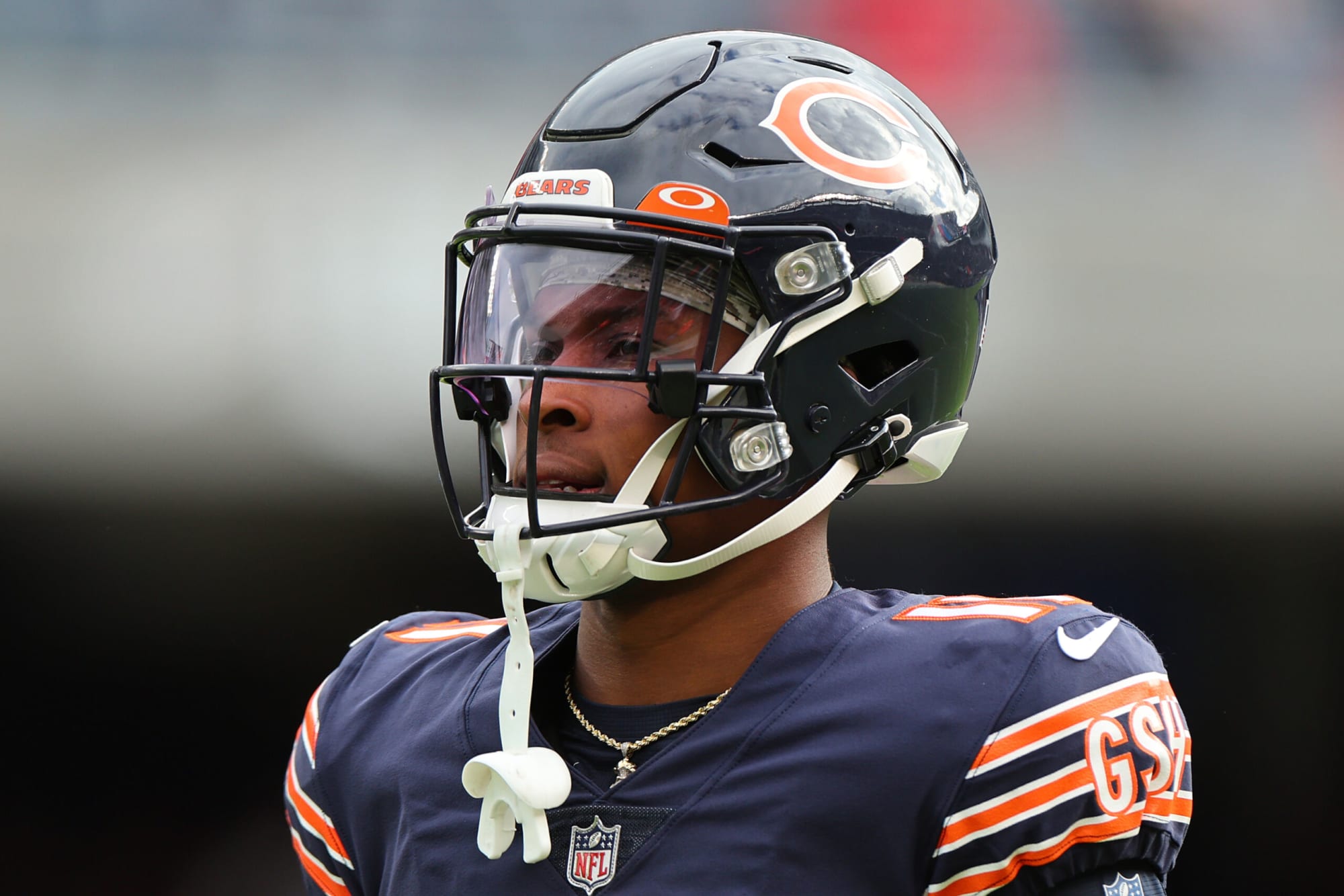 Bears' Justin Fields on lack of chemistry with Darnell Mooney