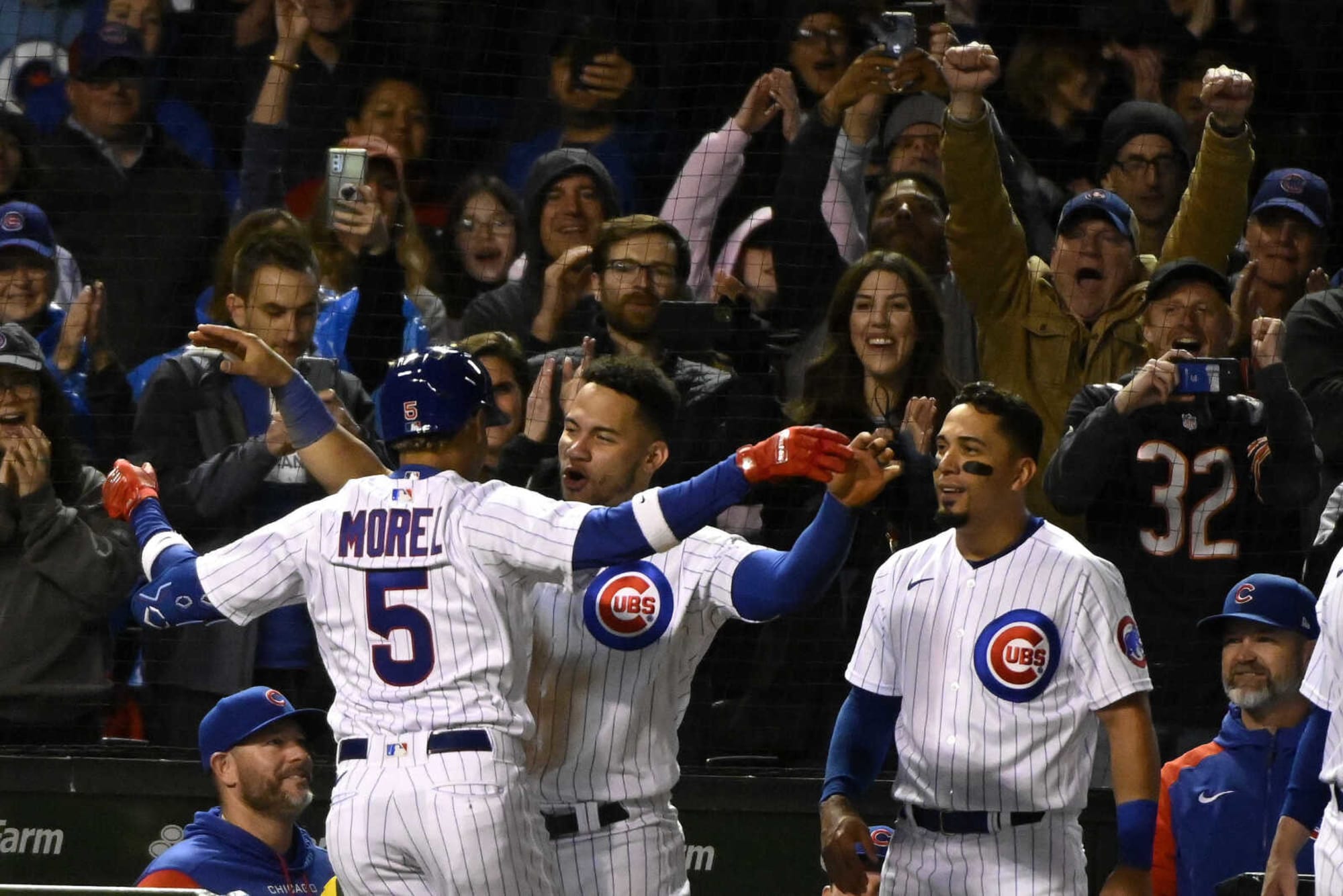 Christopher Morel helps Chicago Cubs rally for a wild 10-7 victory