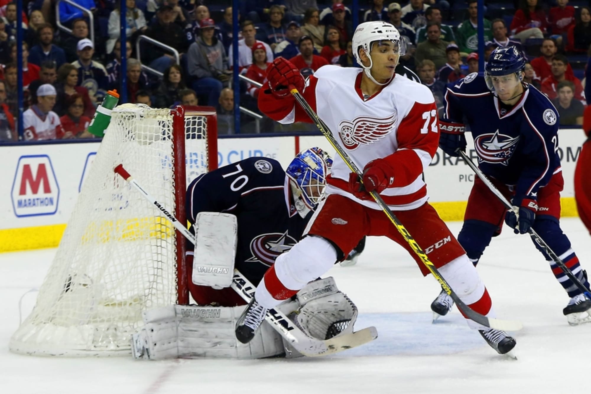 Red Wings at Blue Jackets game time, TV, radio, live stream