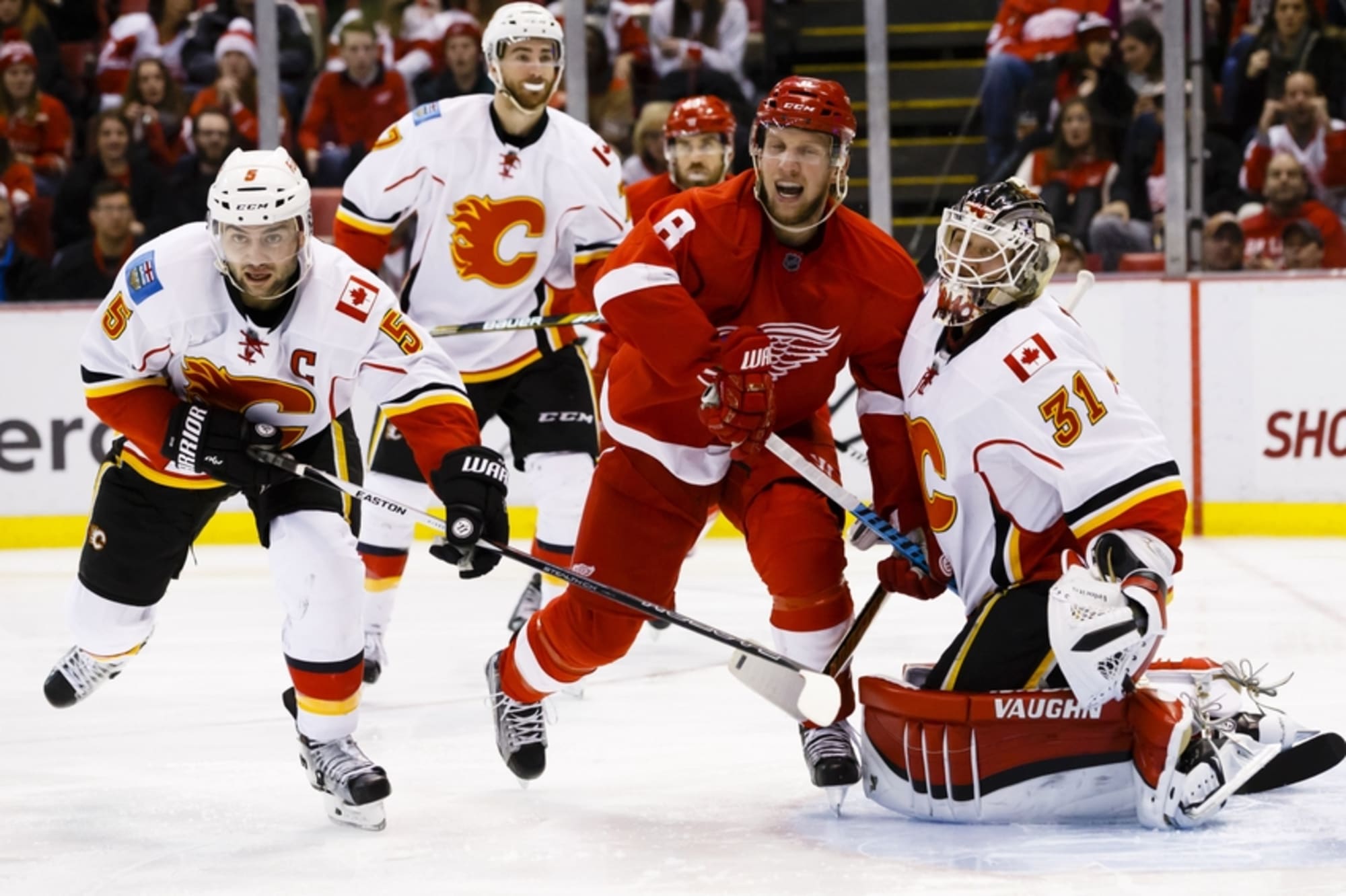How to Watch the Red Wings vs. Flames Game: Streaming & TV Info