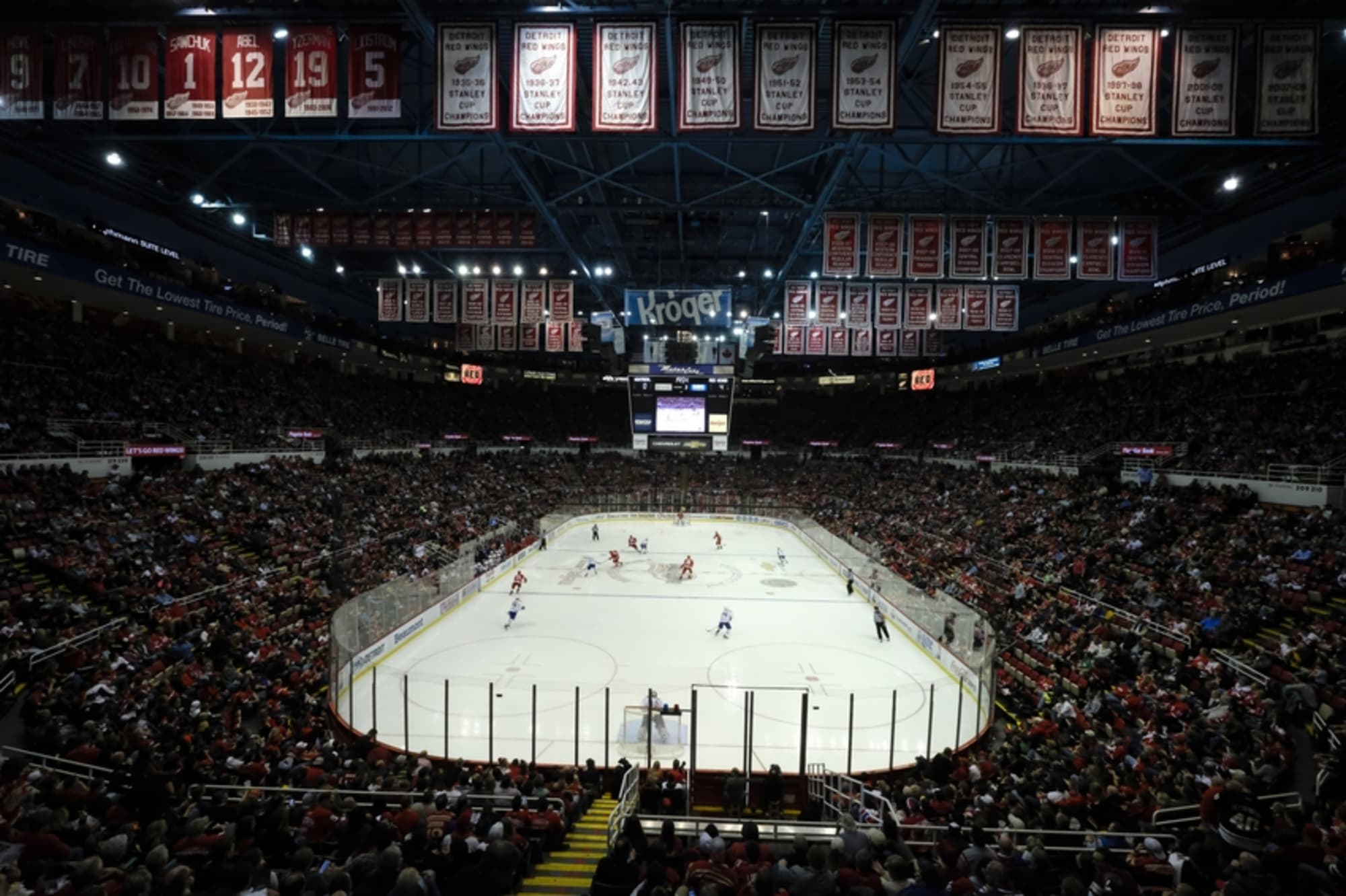 The most unforgettable Detroit Red Wings moments at Joe Louis Arena