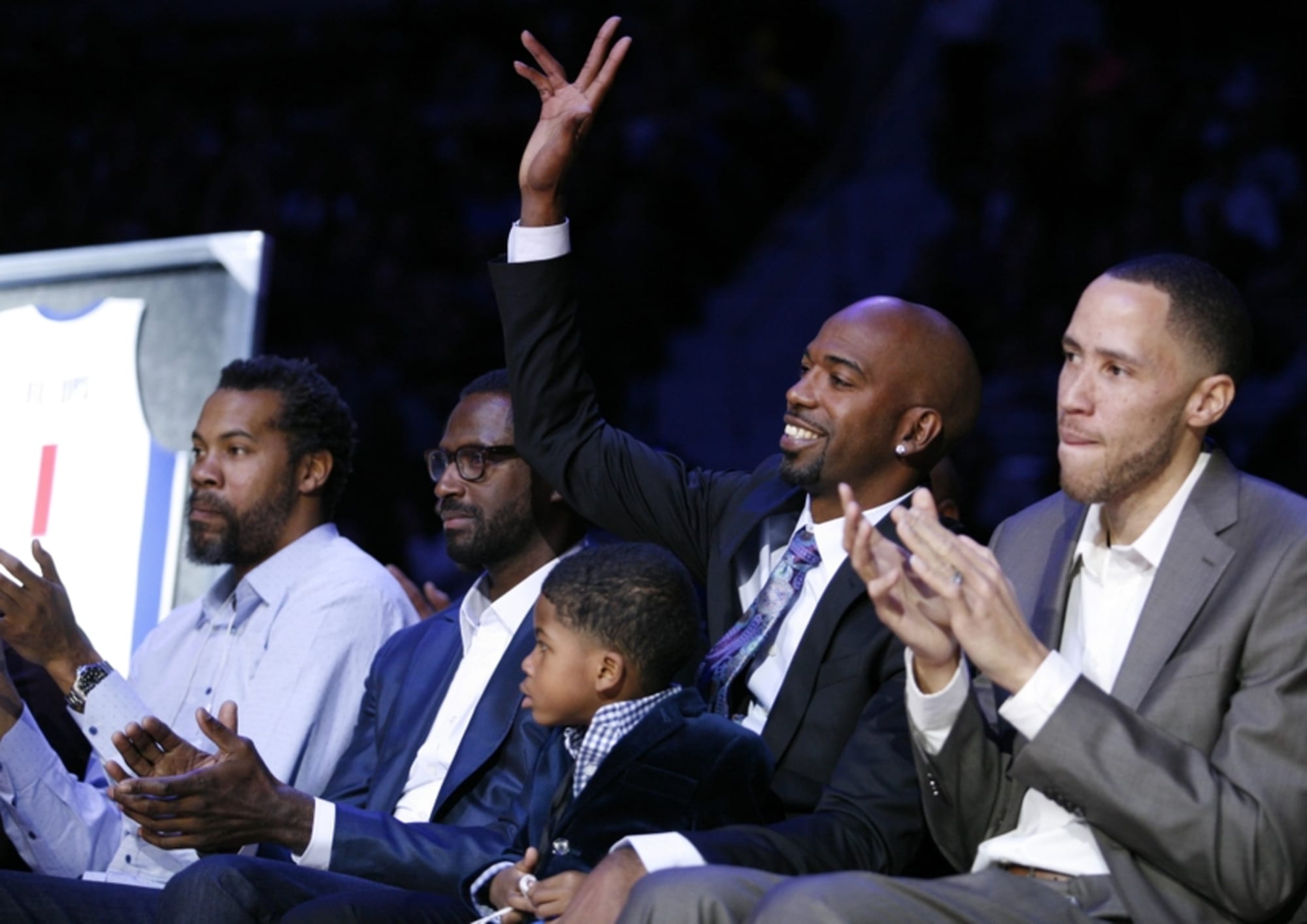 Chauncey Billups has number retired by the Detroit Pistons - The