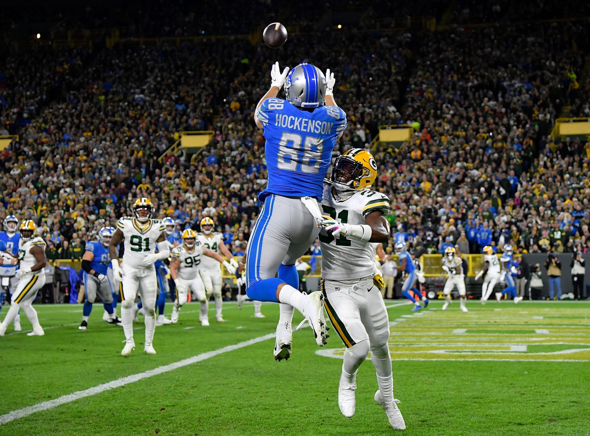 The Detroit Lions need more production from the tight end position