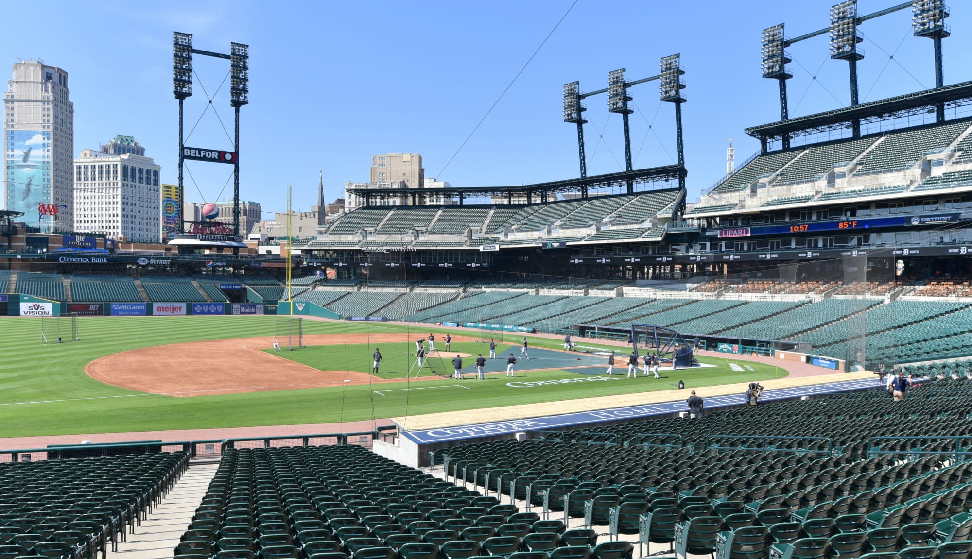 Photos: Detroit Tigers 2020 Opening Day at Comerica Park