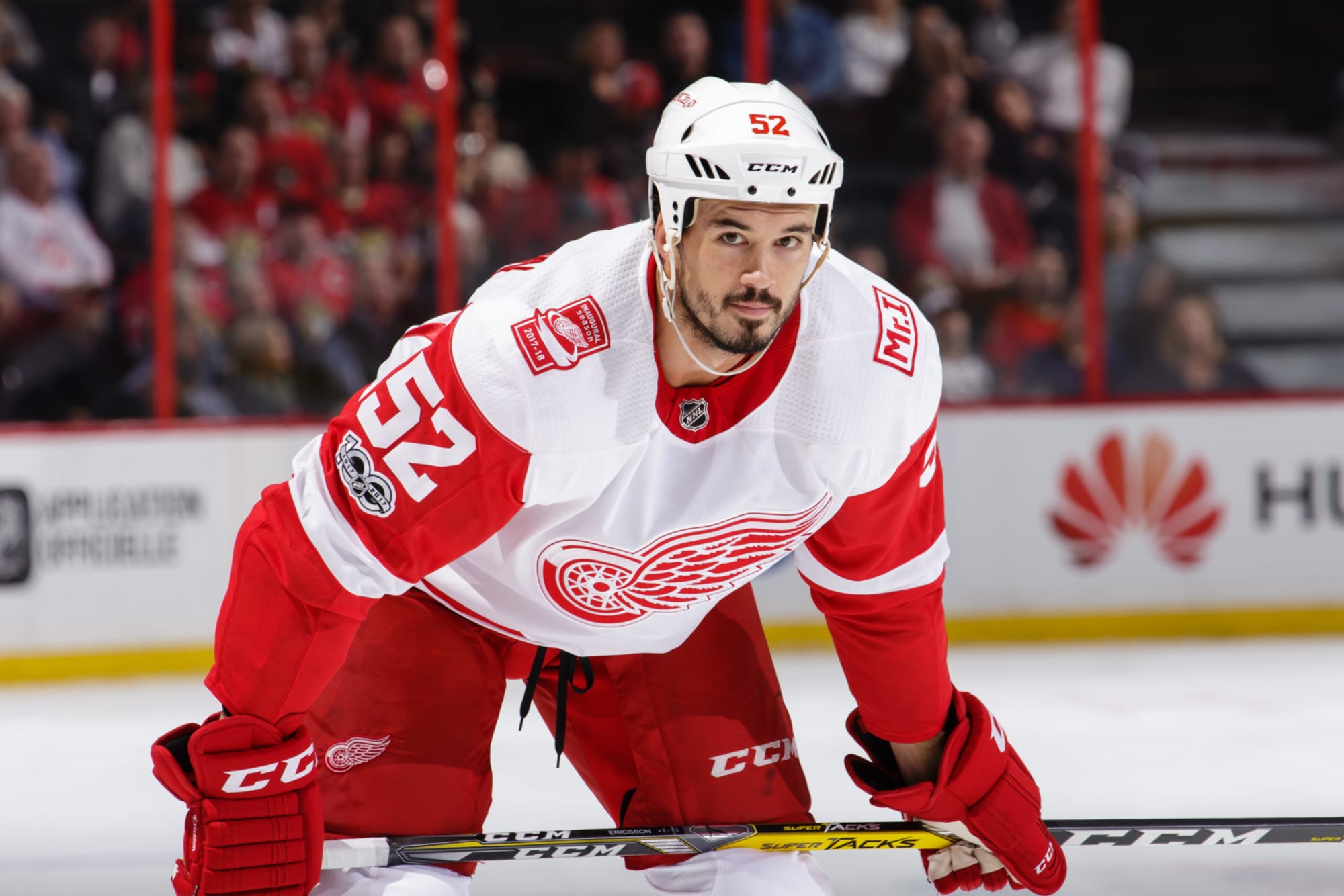 Jonathan Ericsson (#52)- Red Wings 2018 Hockey Fights Cancer Package - NHL  Auctions
