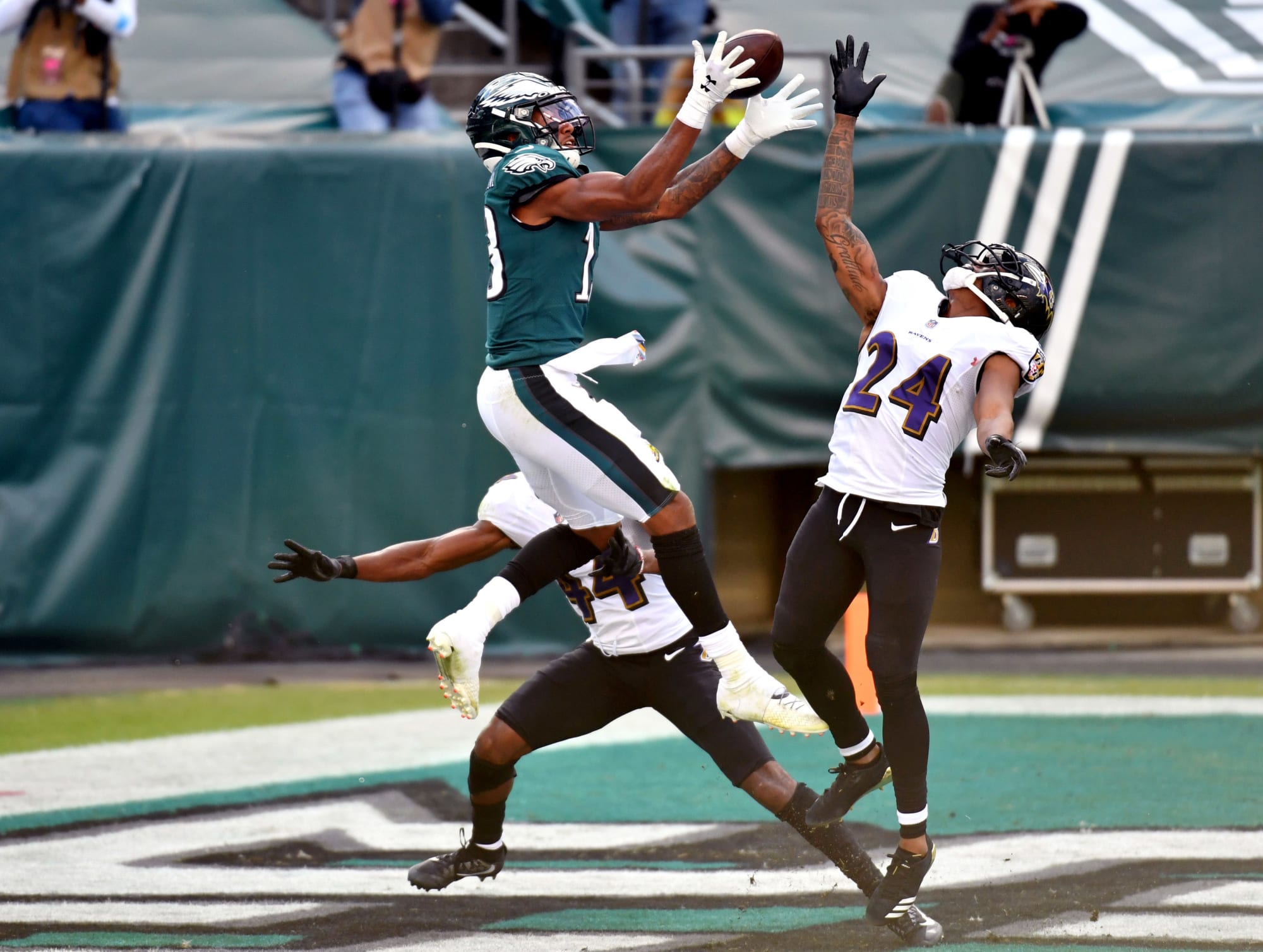 The Eagles without Travis Fulgham are a last-place team. How did the wide  receiver come so far so fast? – The Morning Call