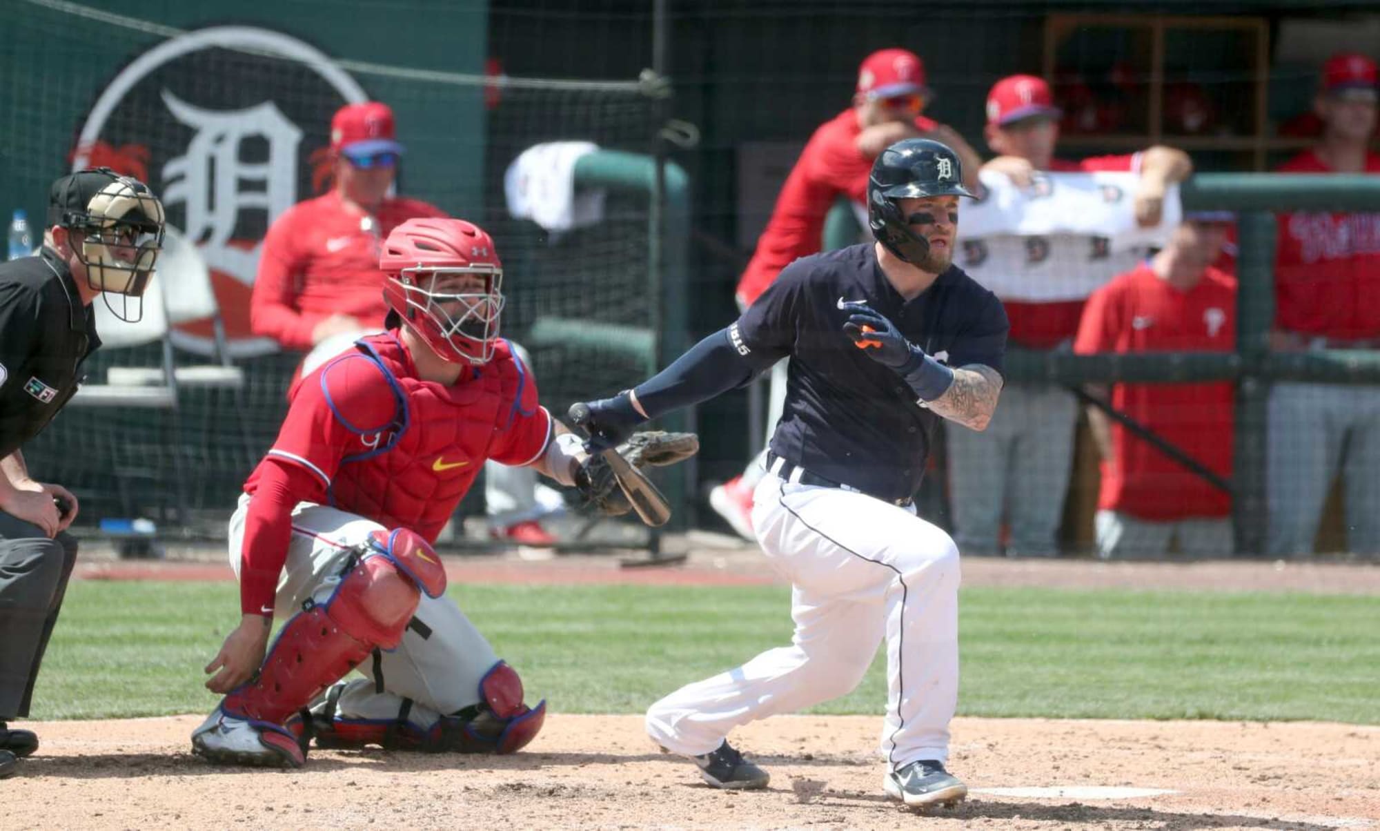 Detroit Tigers: Tucker Barnhart as a switch-hitter adds more value