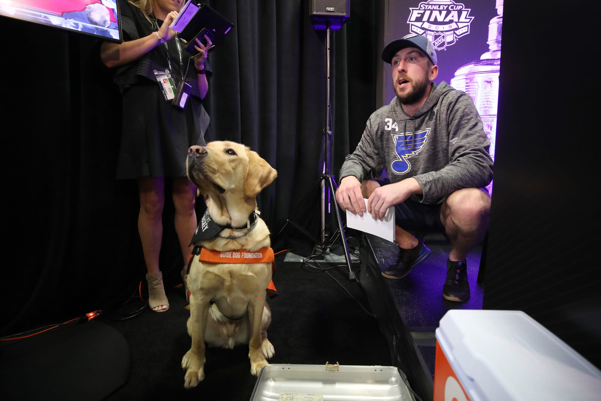 St. Louis Blues' dog, Barclay, should have his name on Stanley Cup