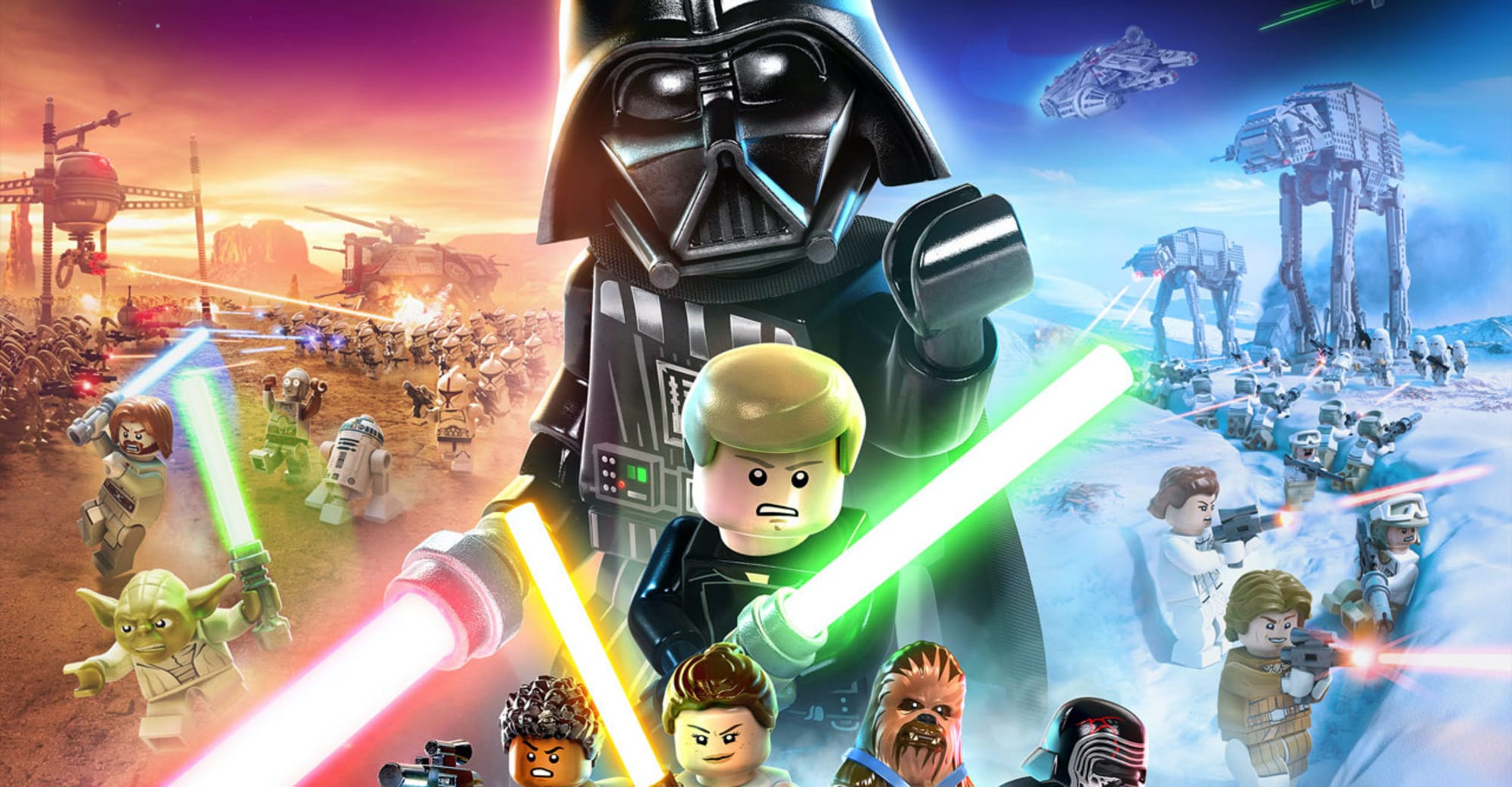 rechtdoor vers Stemmen Star Wars: The history of LEGO Star Wars video games