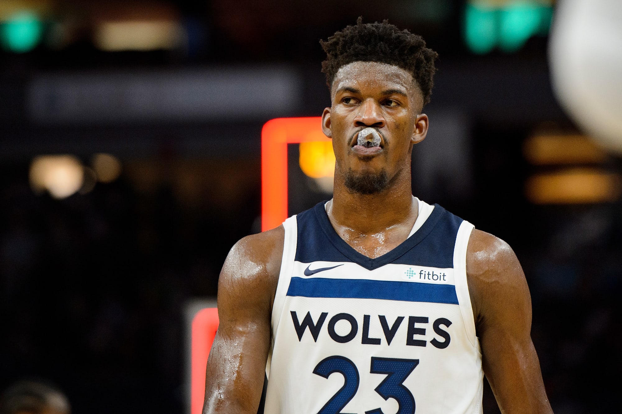 The Timberwolves final jersey design appears to have been delayed