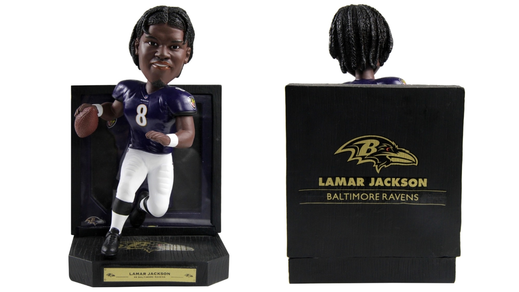 Lamar Jackson 2021 Baltimore Ravens Billboard Limited Edition Bobble Bobblehead 