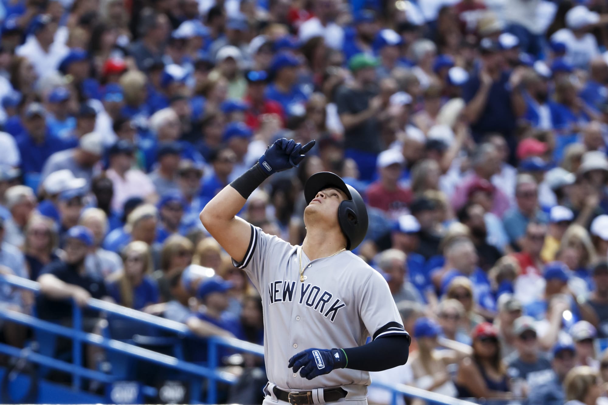 Gio Urshela is creating a future offseason issue for the New York