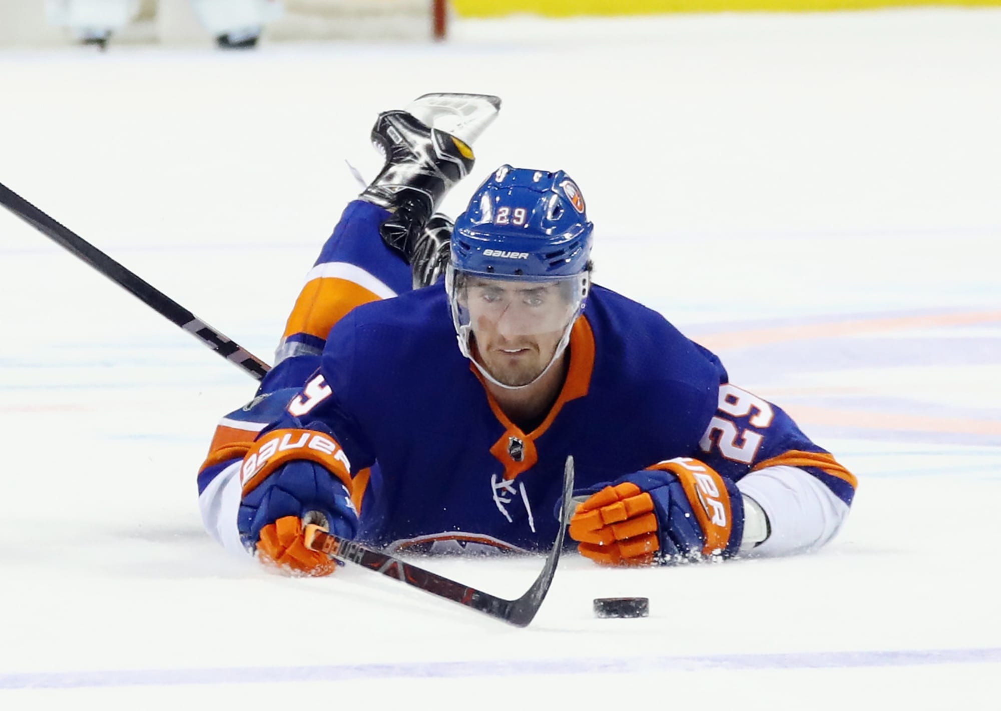 Brock Nelson 29 New York Islanders ice hockey player poster shirt