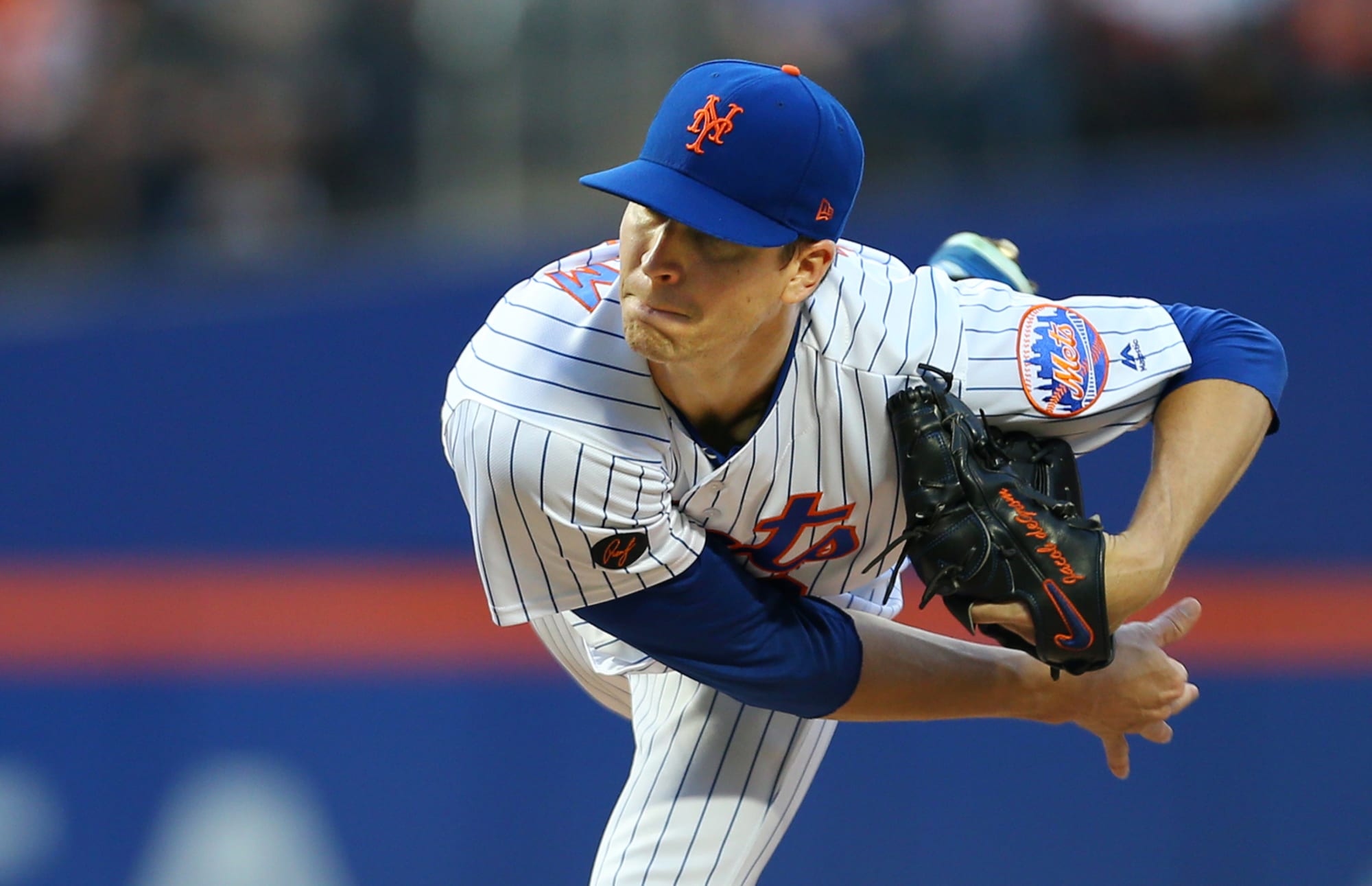 New York Mets fans surprised to see Jacob deGrom struggle