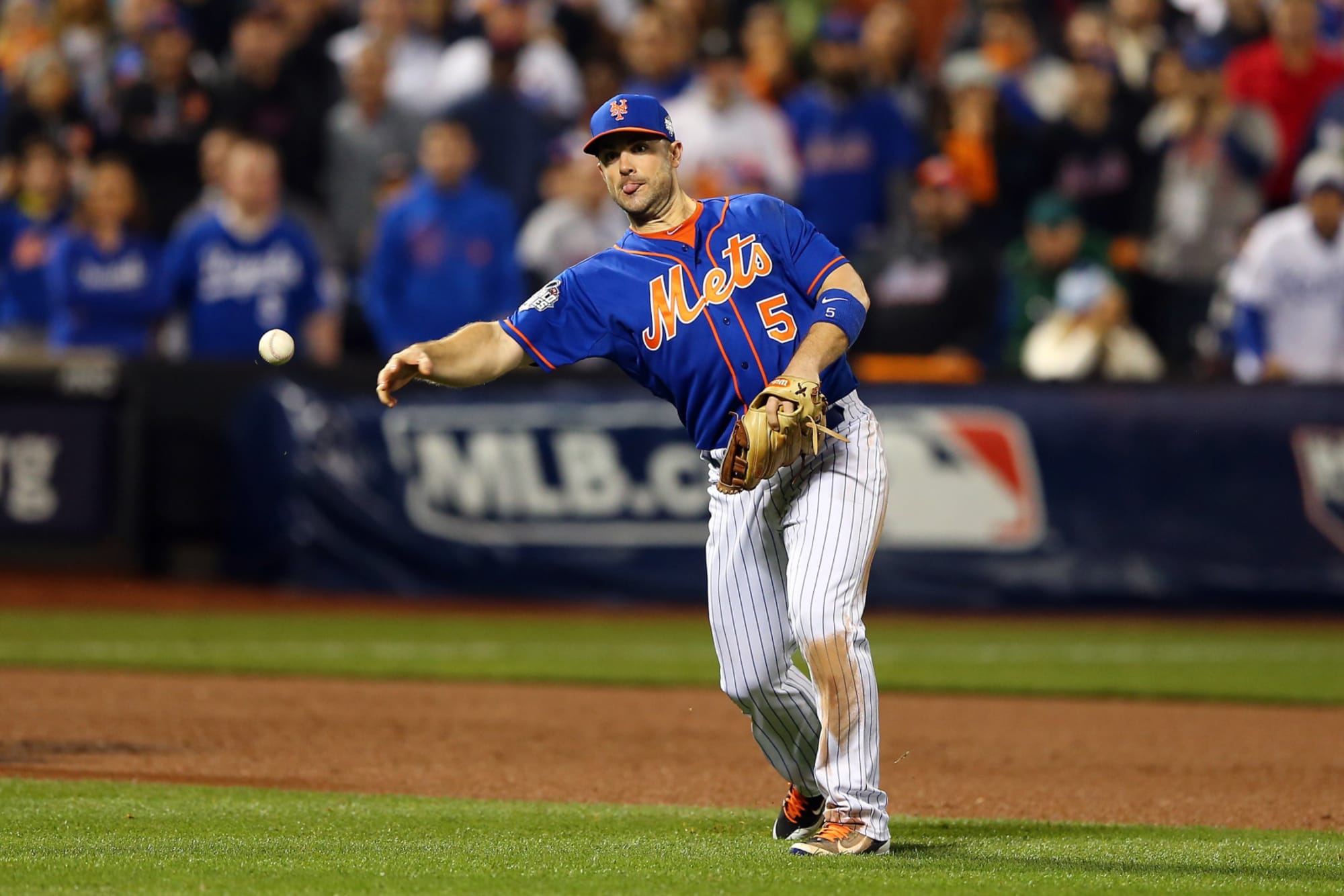 November 1, 2015: New York Mets third baseman David Wright (5