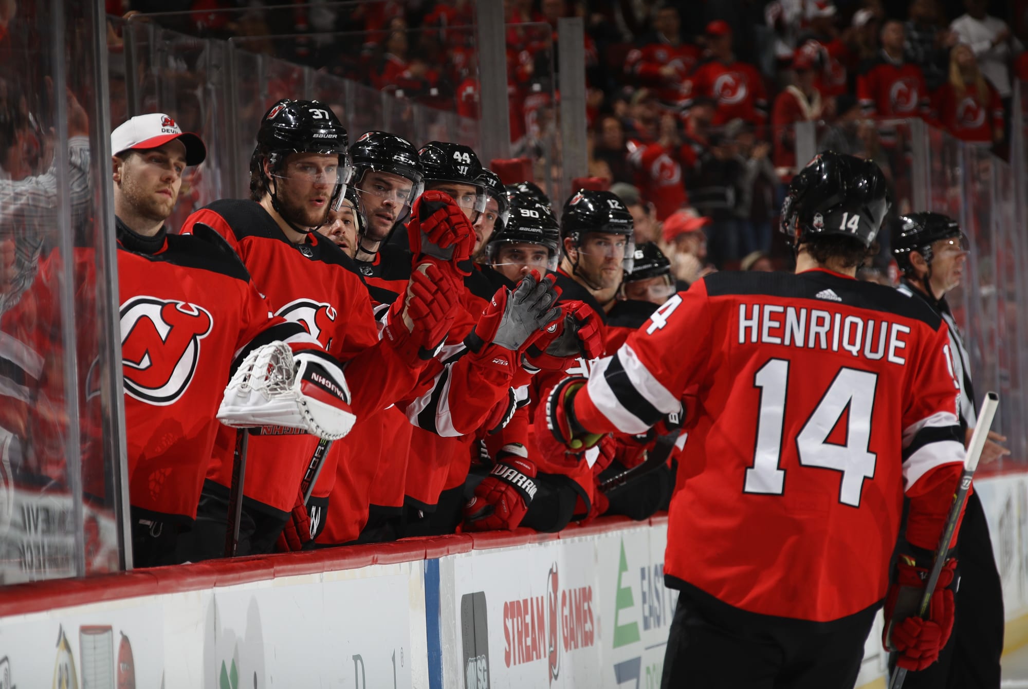 Adam Henrique saves the Devils again, eliminating Panthers in