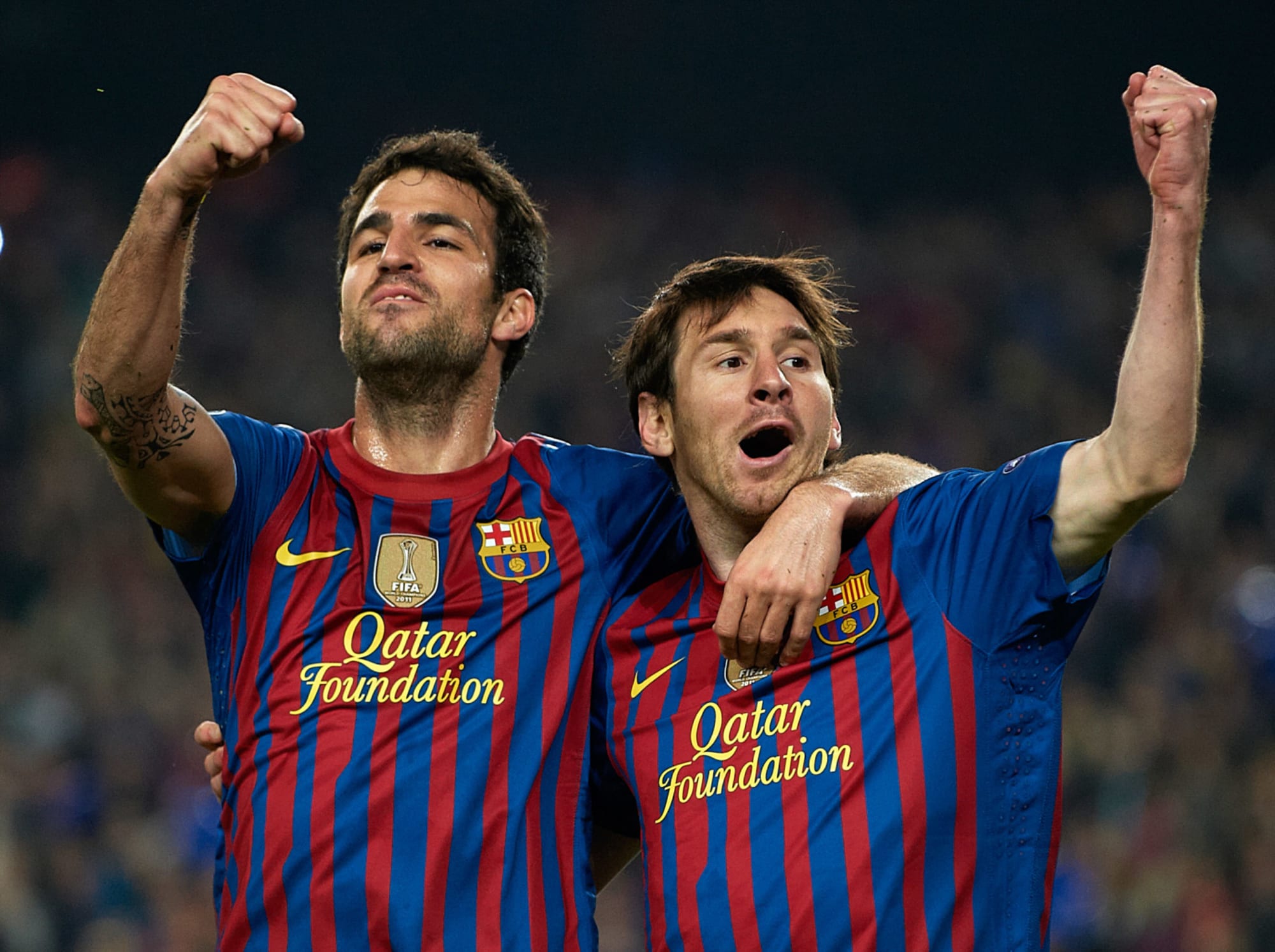 Cesc Fabregas hails Lionel Messi as the perfect footballer