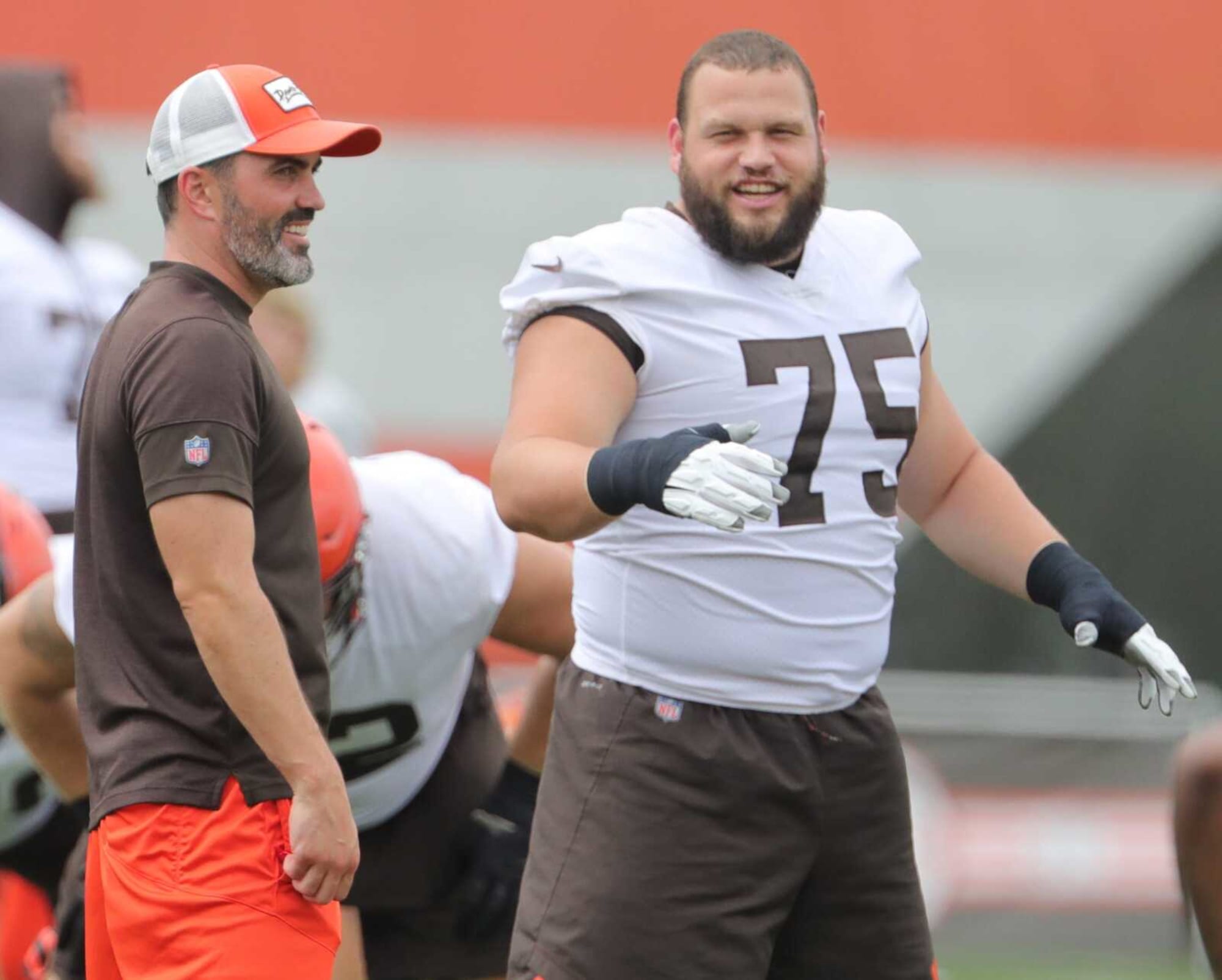 PFF thinks Joel Bitonio is the best O-linemen on the team, but is he?