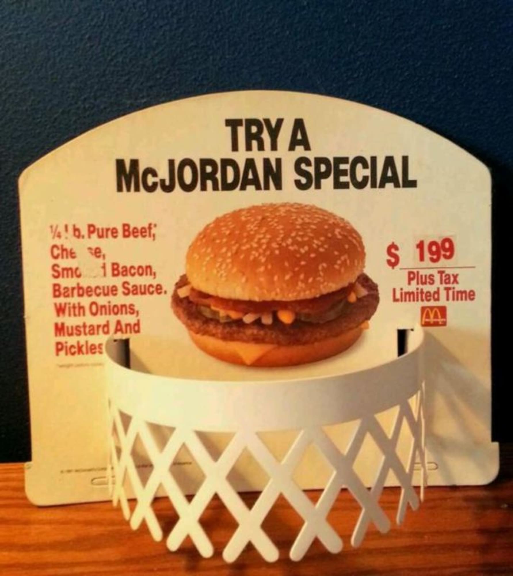Phonetics Advertiser National census Rare McDonald's Michael Jordan BBQ Sauce Sells For $10,000