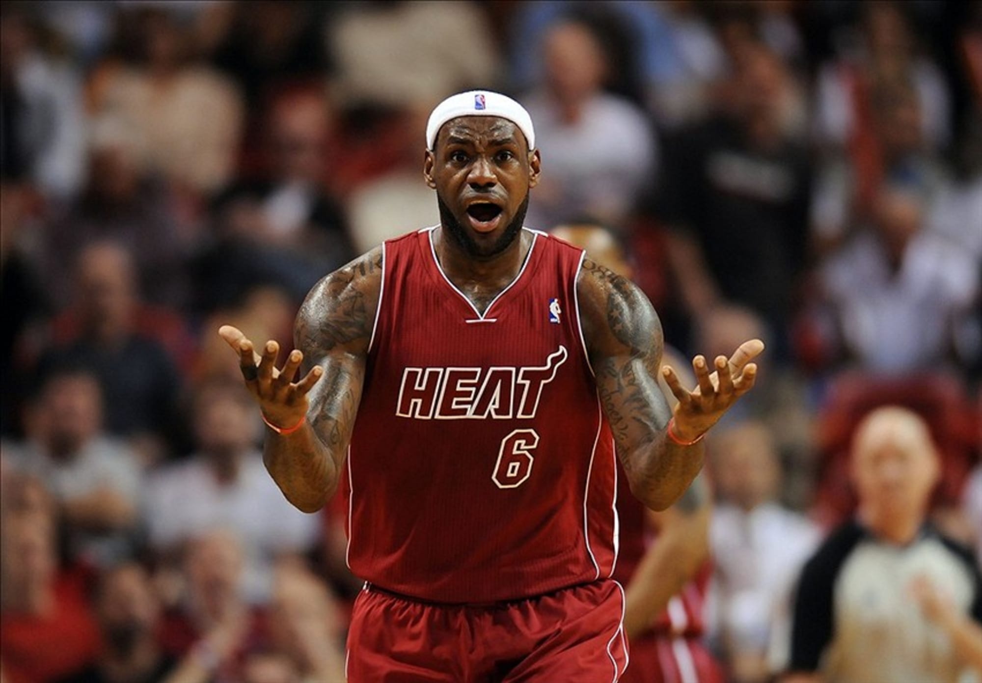 LeBron James says Miami Heat are not 